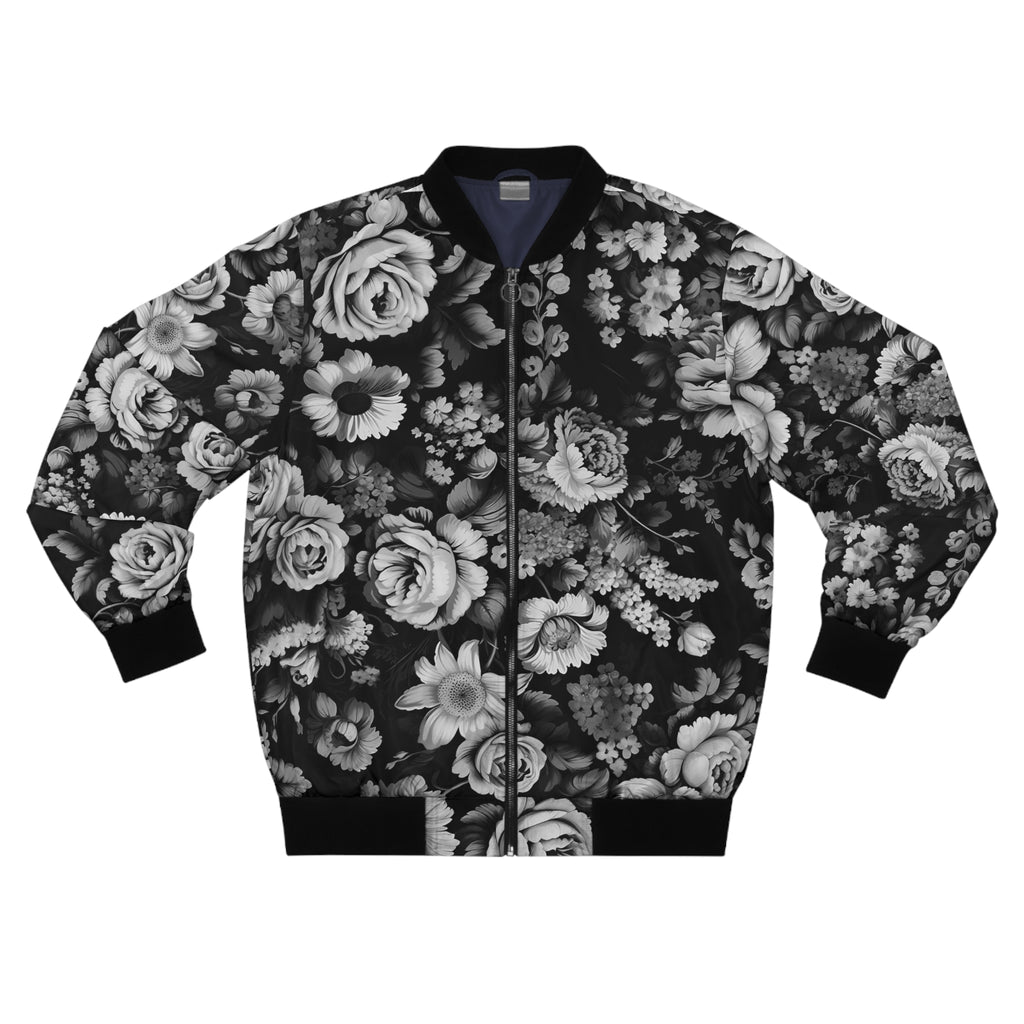 Medival Flowers BW Bomber