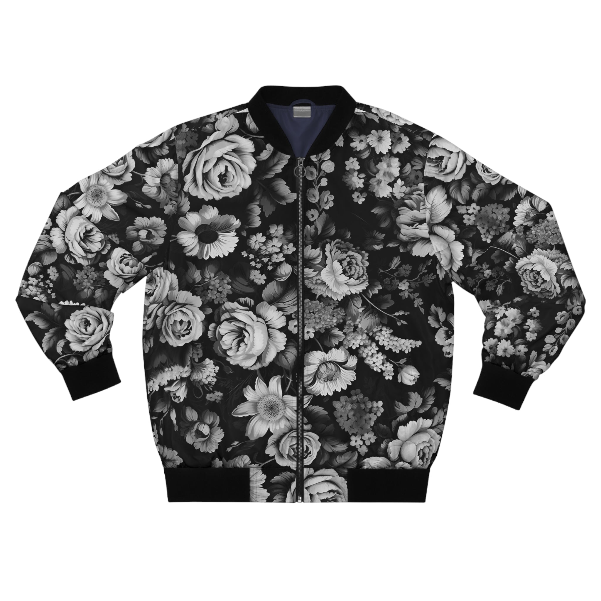 Medival Flowers BW Bomber