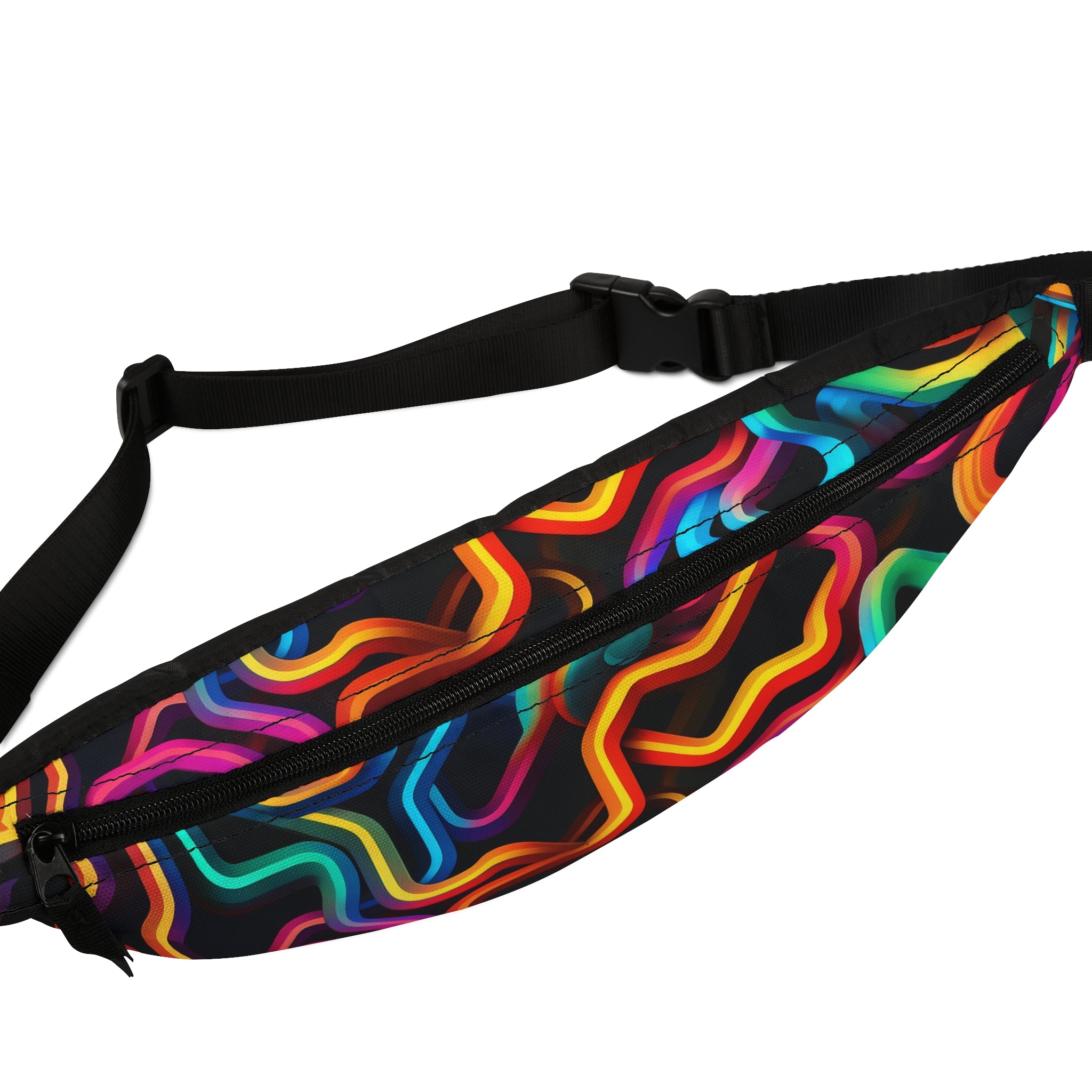 Psychedelic Labyrinth Fanny Pack