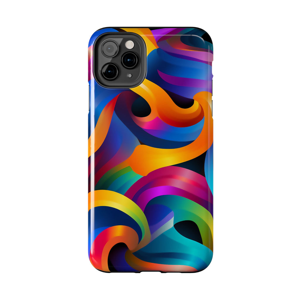 Colorful Waves Phone Case