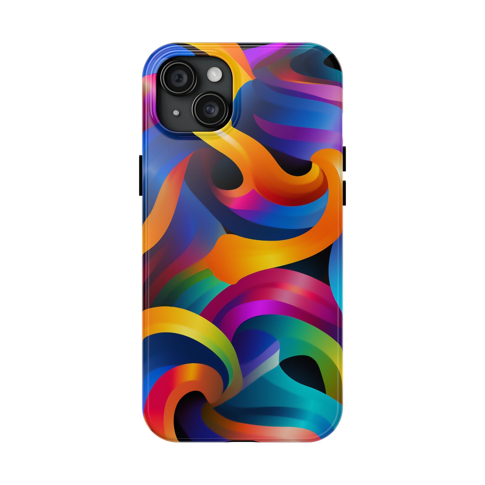 Colorful Waves Phone Case