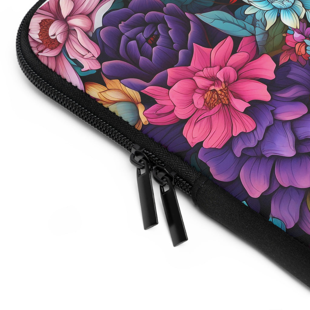 Japanese Flowers Laptop Sleeve