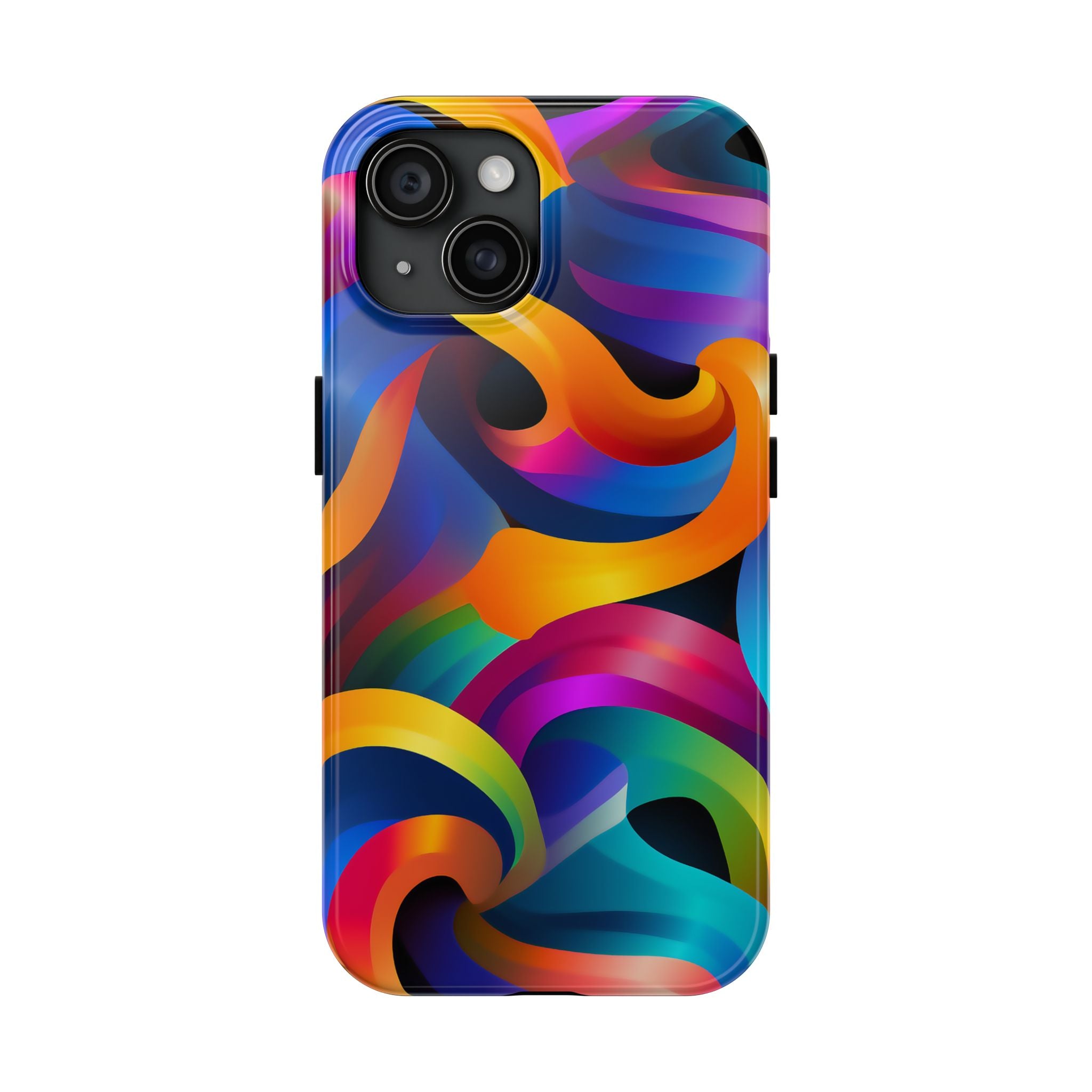 Colorful Waves Phone Case