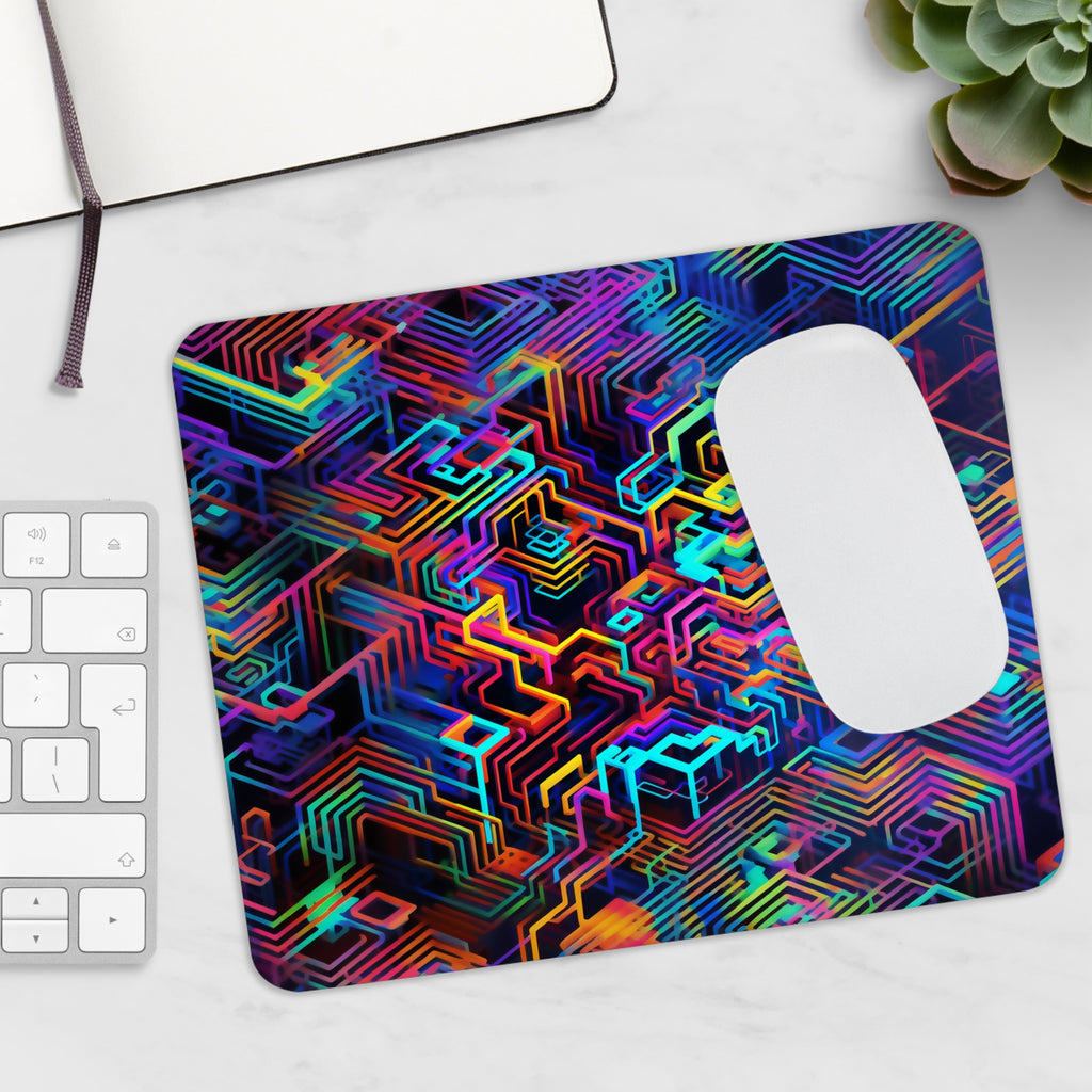 Pssy Glitch Mouse Pad