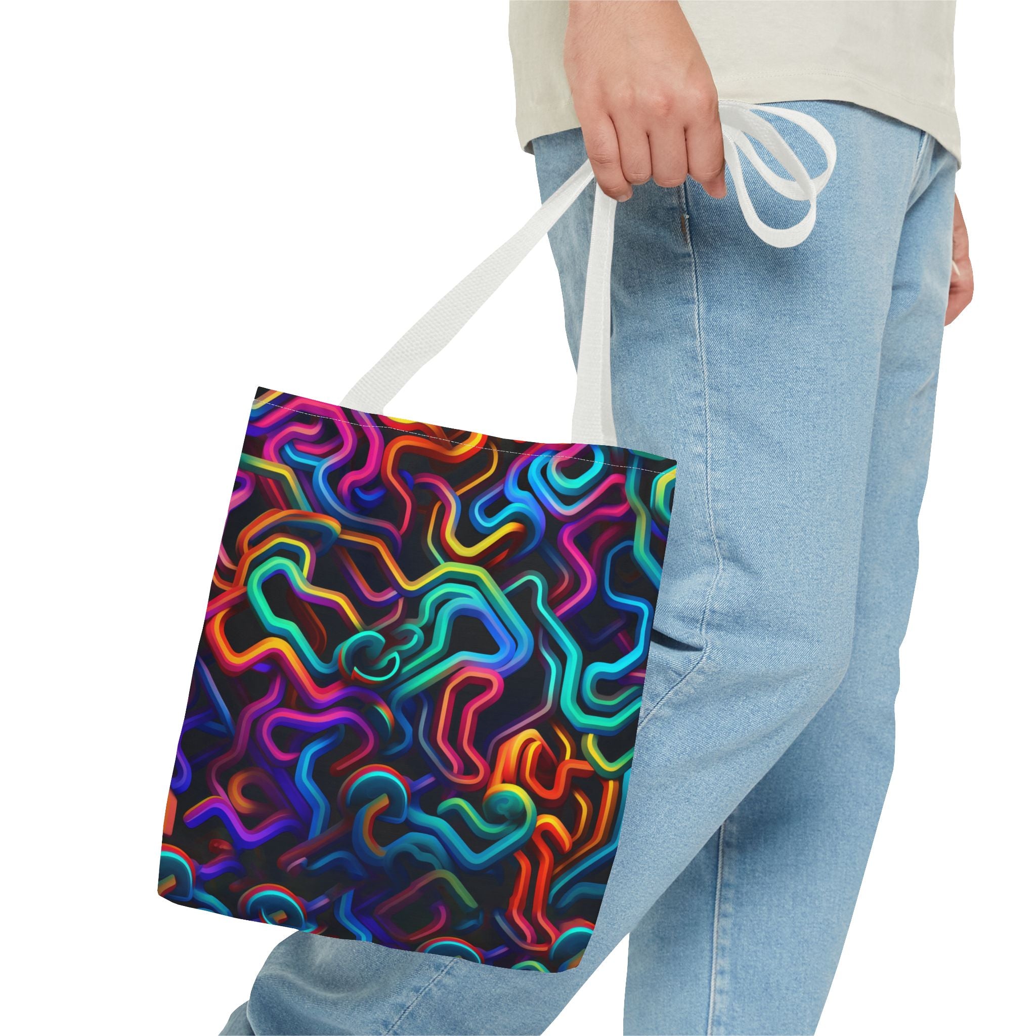 Psychedelic Labyrinth Tote Bag