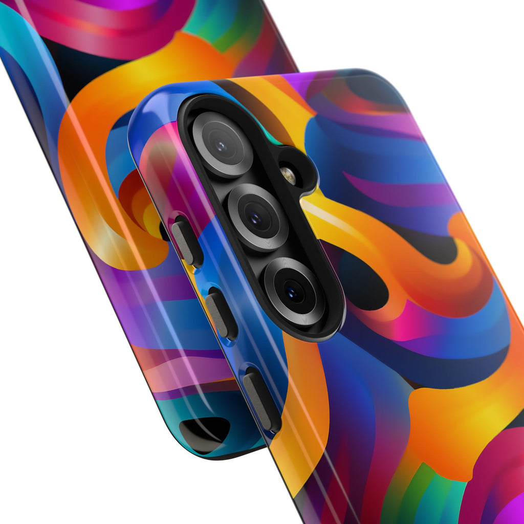 Colorful Waves Phone Case