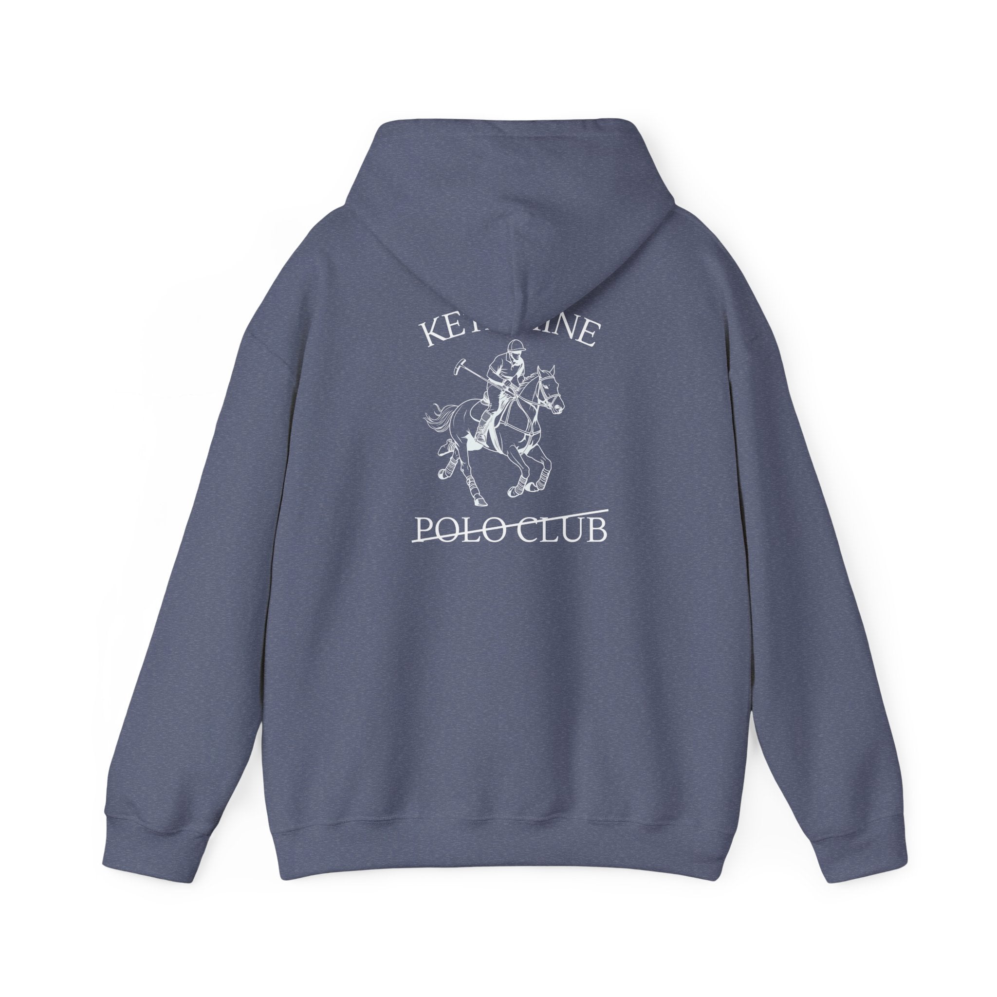 Ketamine Polo Club Hoodie | Dark Skull Rider Graphic