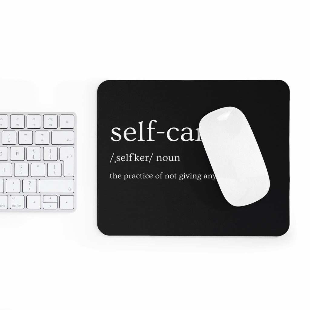 self-care mouse pad