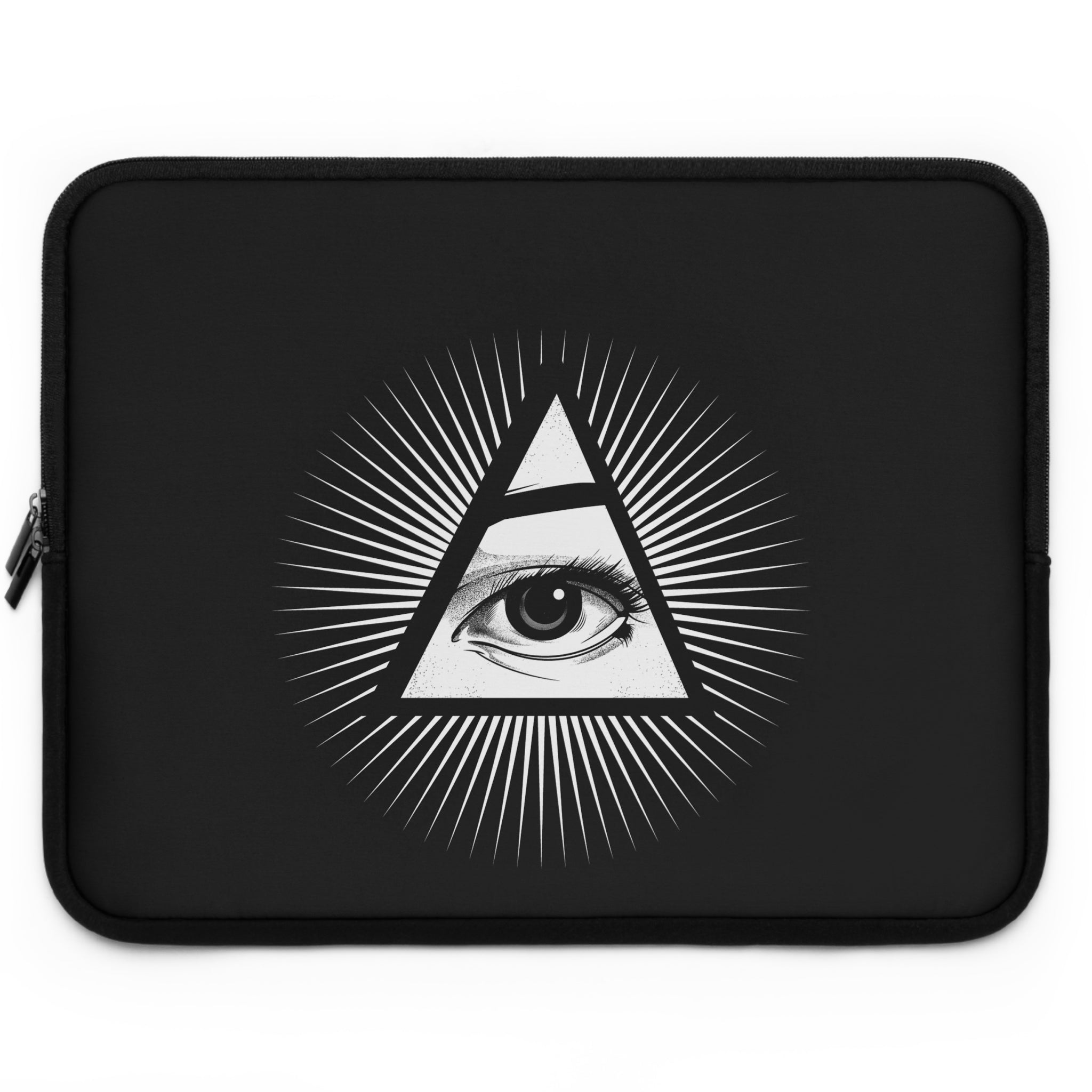 Illuminati Black Laptop Sleeve