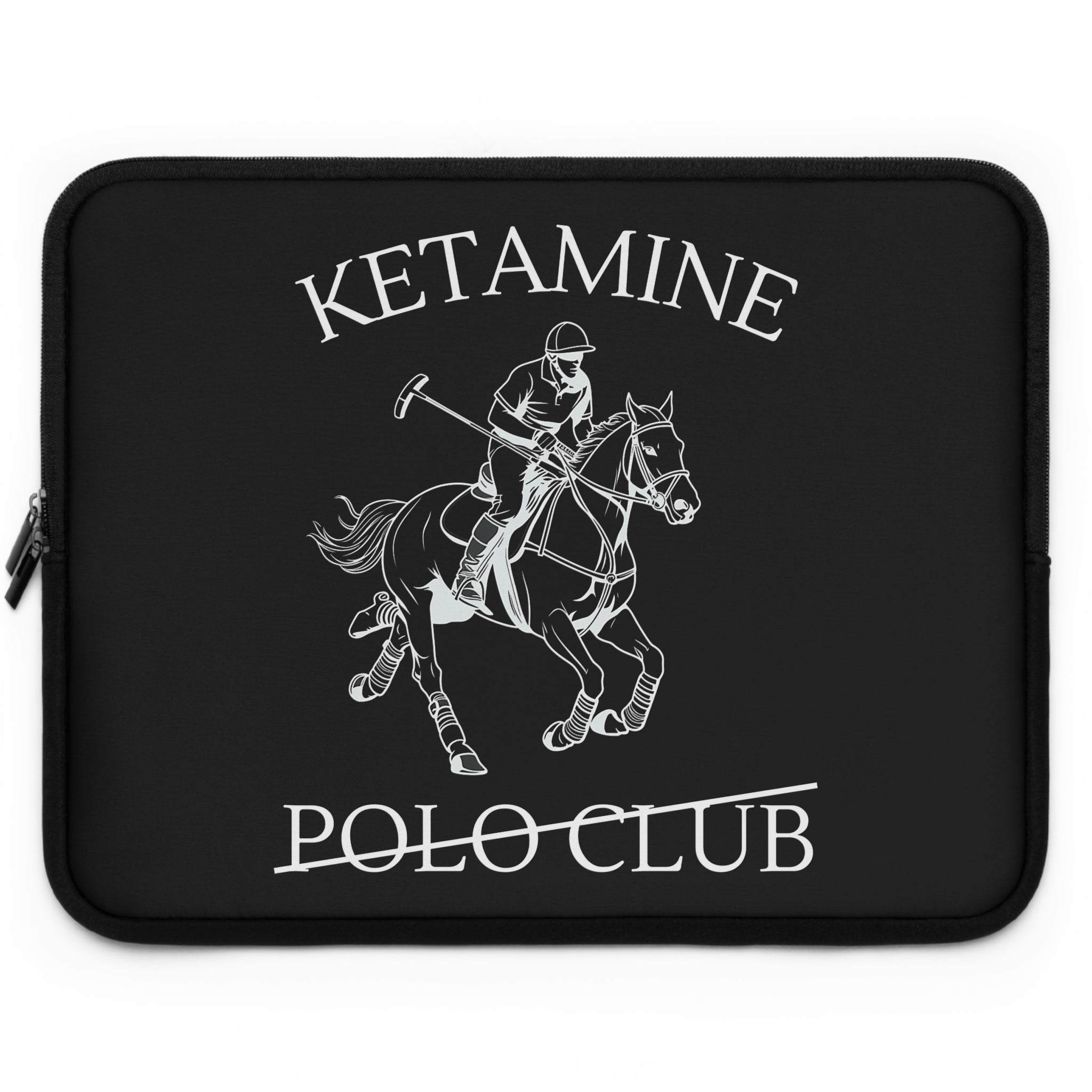 Ketamine Polo Club Laptop Sleeve Black