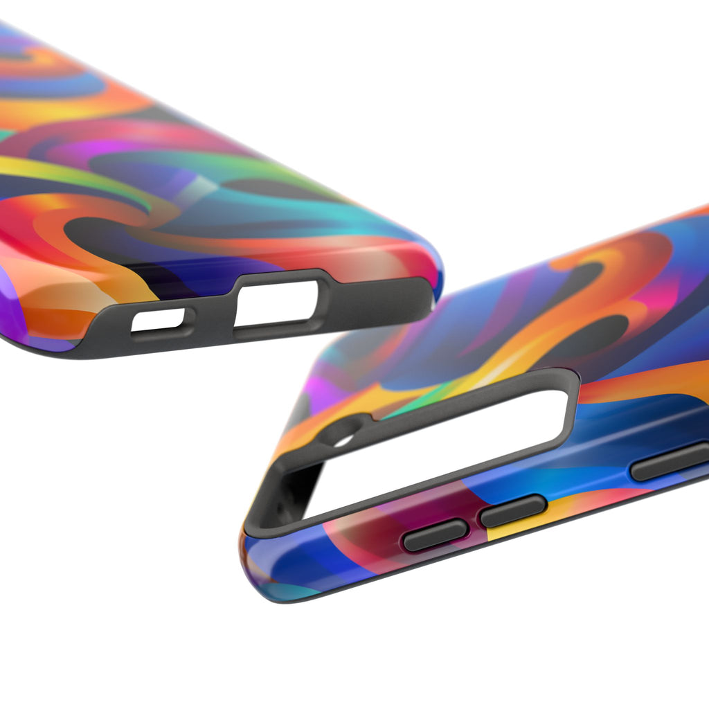 Colorful Waves Phone Case