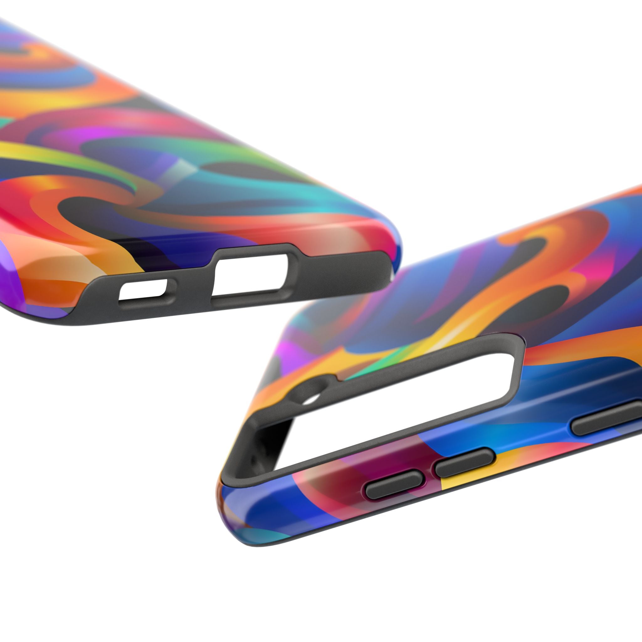 Colorful Waves Phone Case