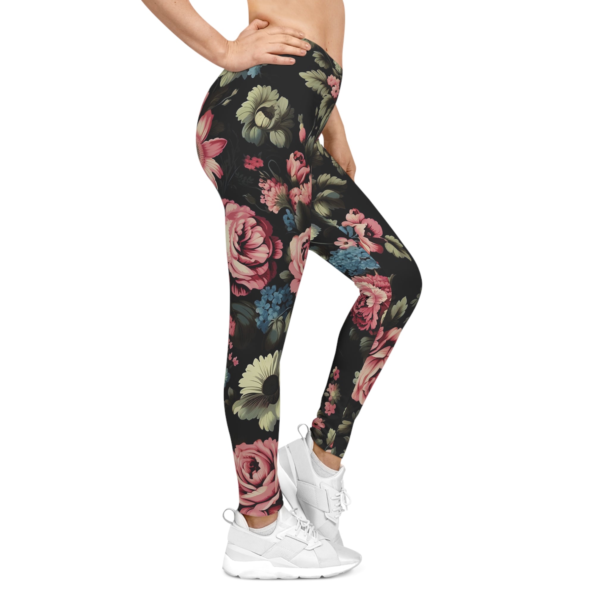 Medival Flowers Leggings