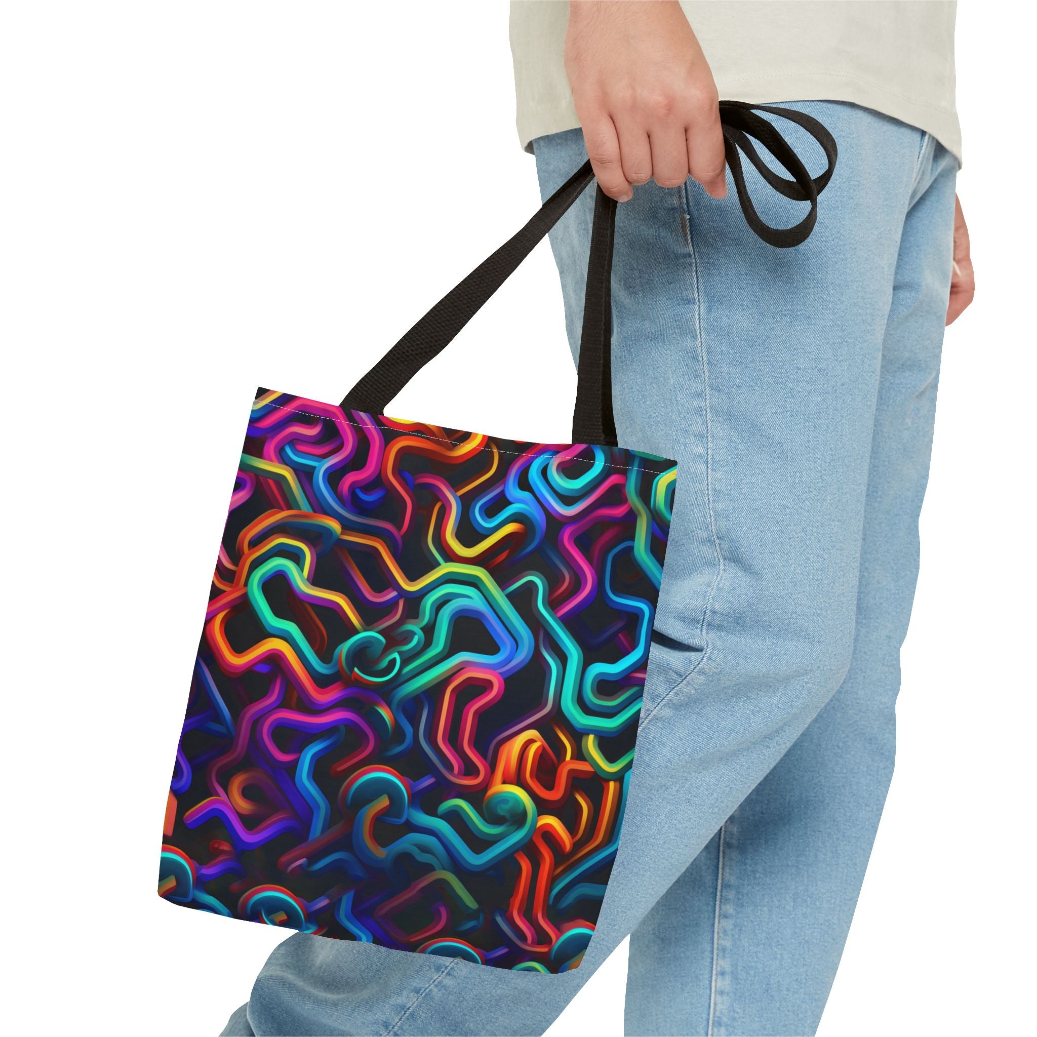 Psychedelic Labyrinth Tote Bag