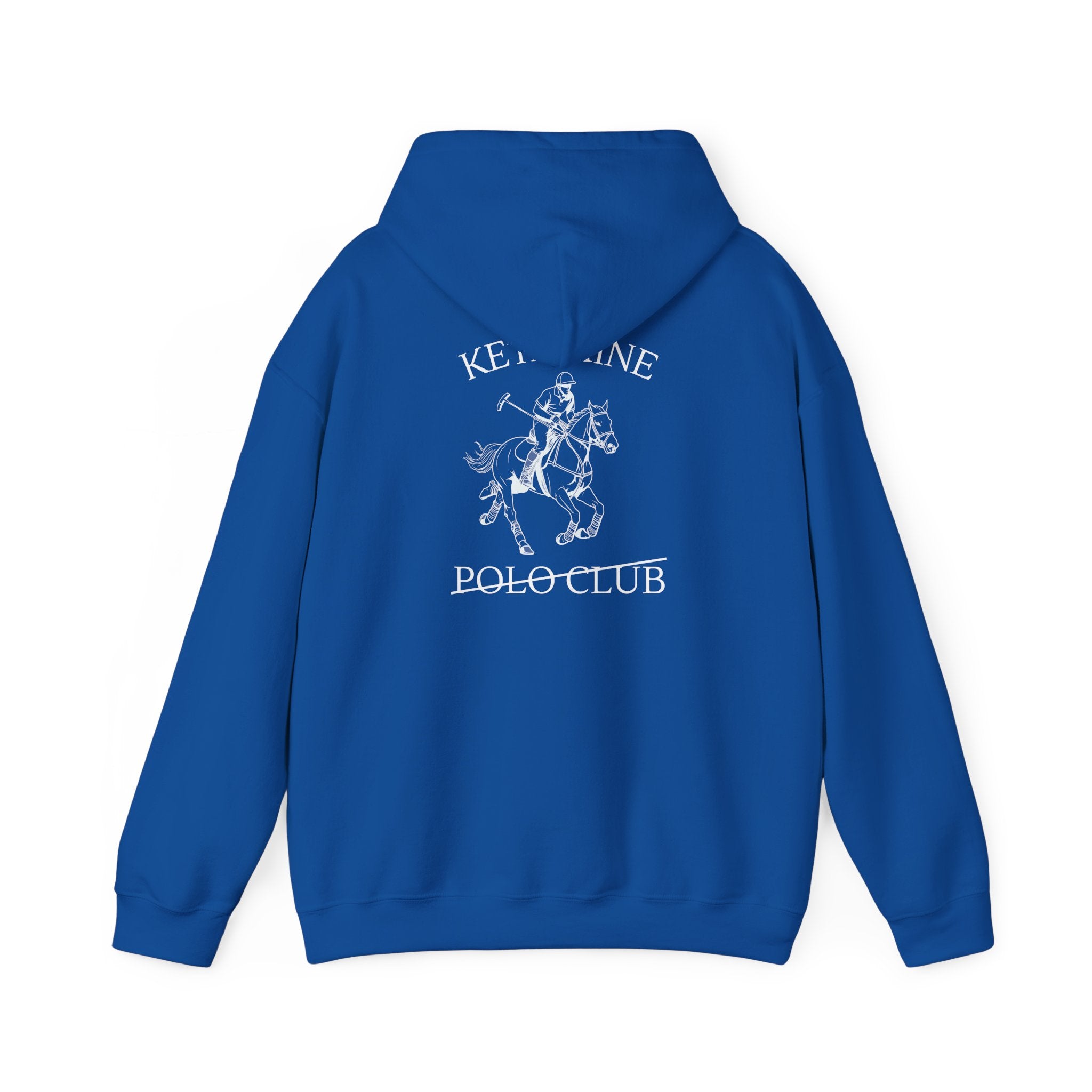 Ketamine Polo Club Hoodie | Dark Skull Rider Graphic