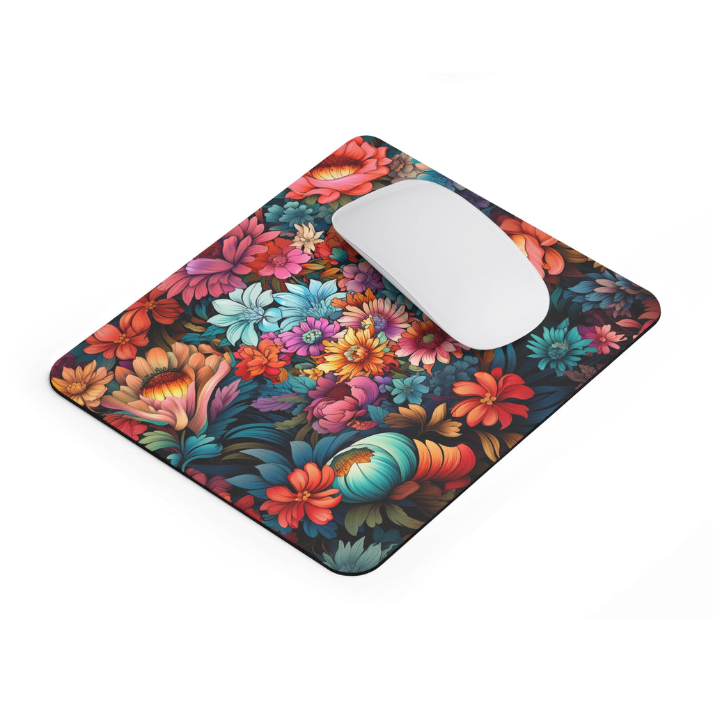 Japanese Flowers Mouse Pad