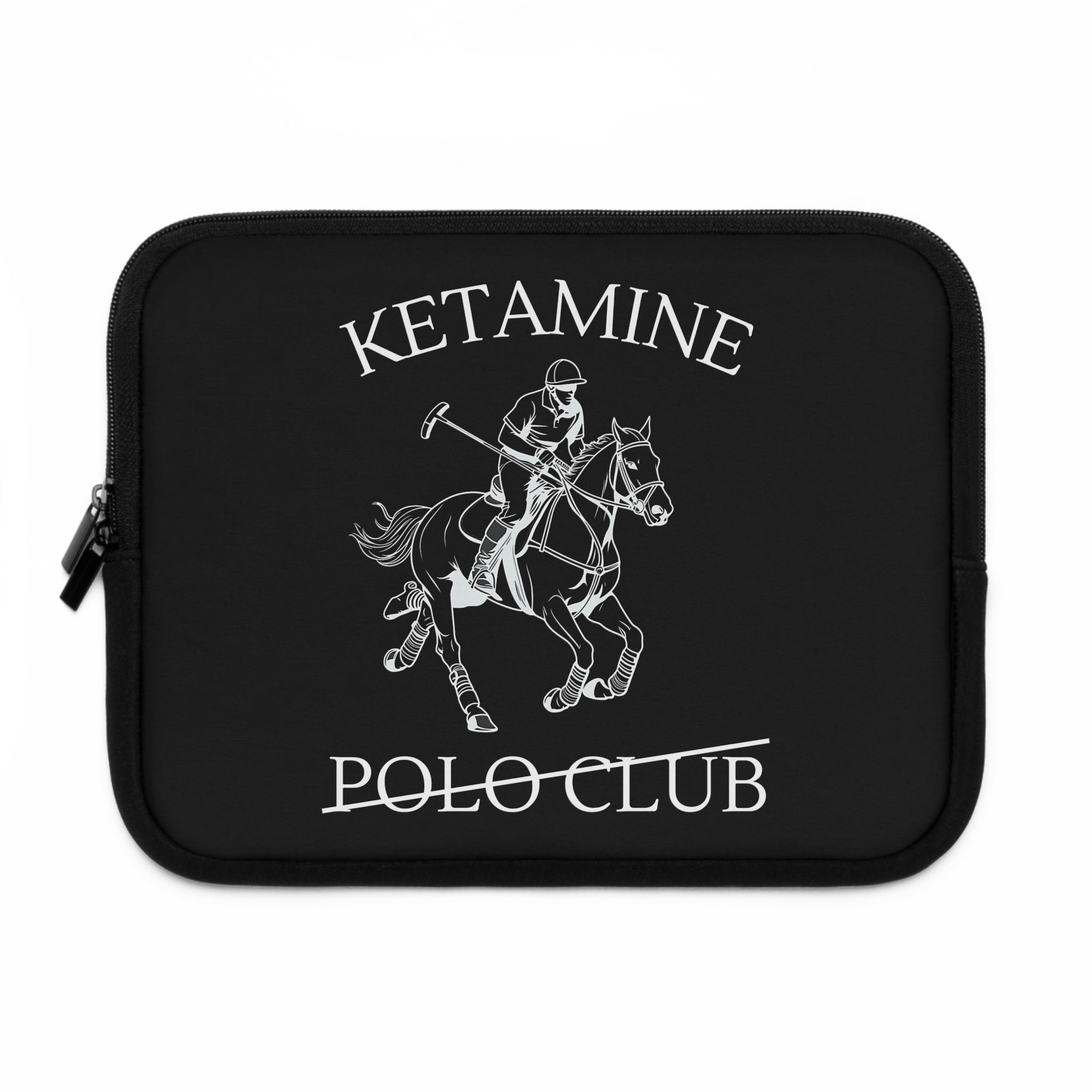 Ketamine Polo Club Laptop Sleeve Black