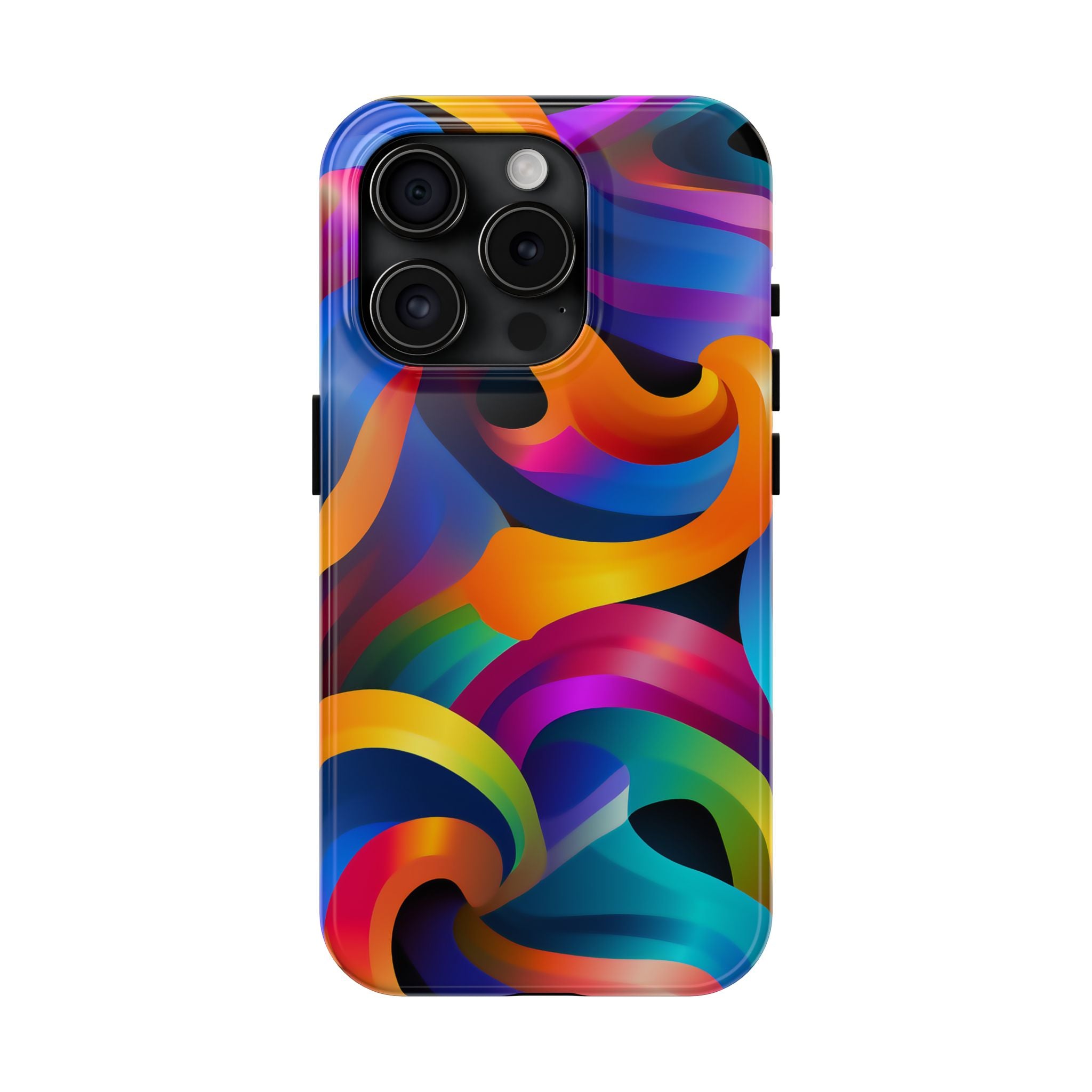 Colorful Waves Phone Case