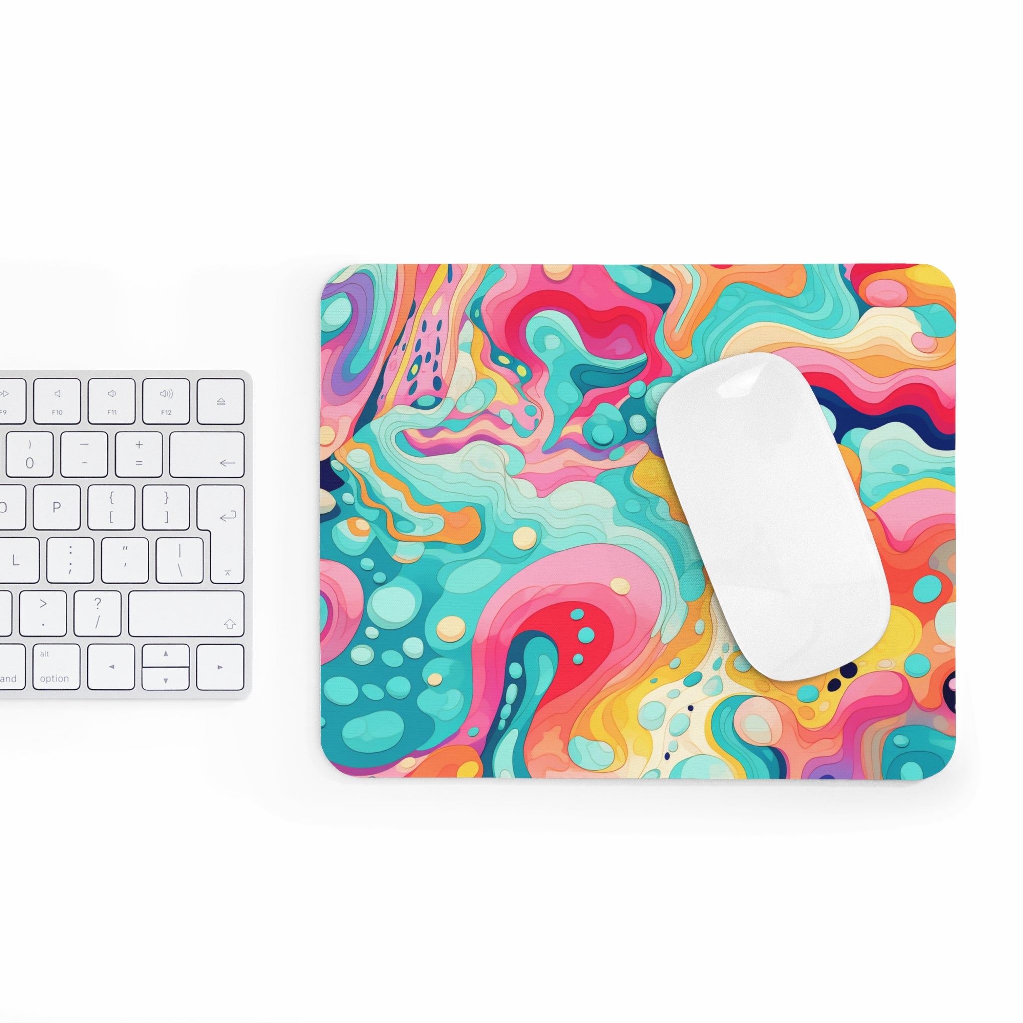 Pssy Watercolor Mouse Pad