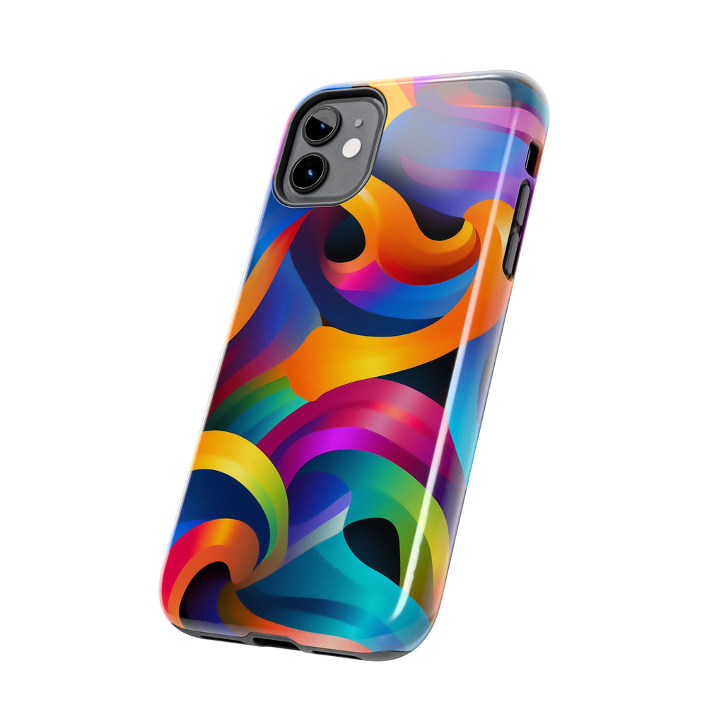 Colorful Waves Phone Case
