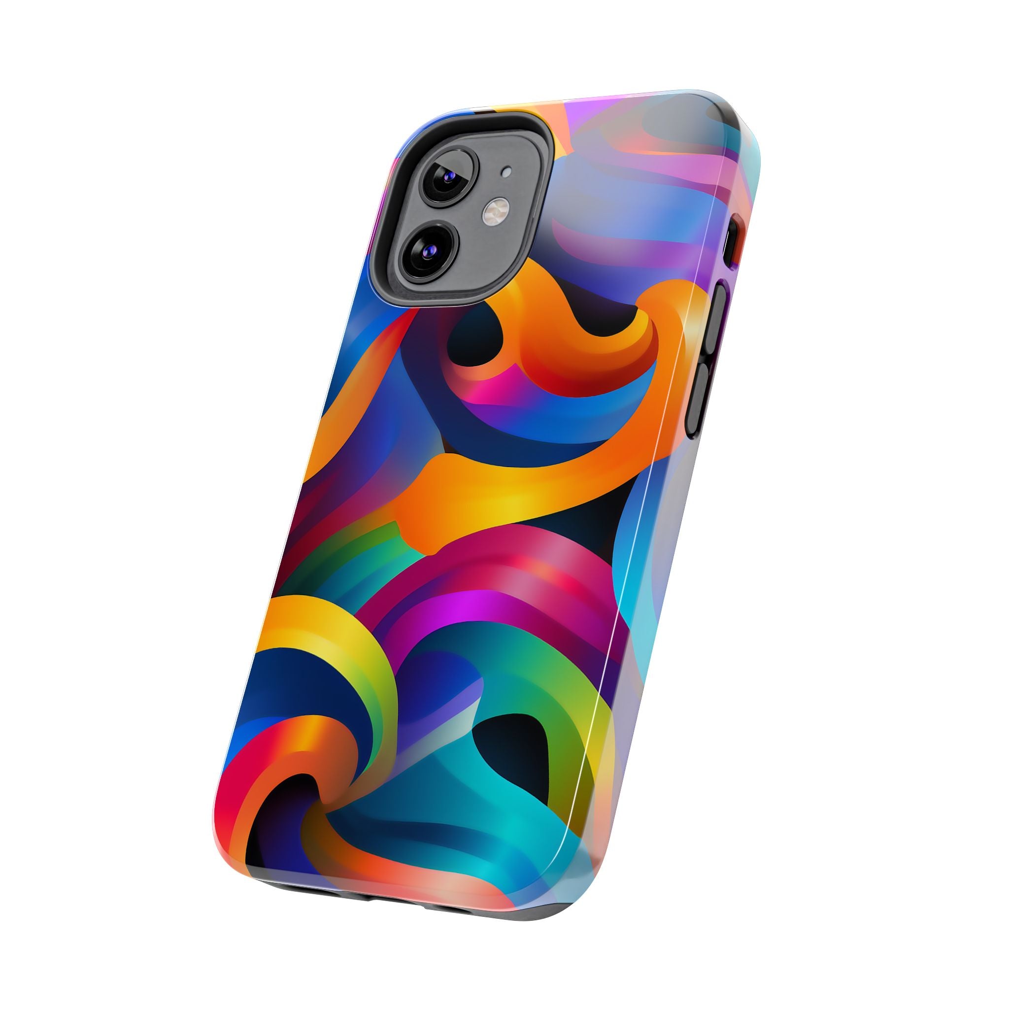 Colorful Waves Phone Case