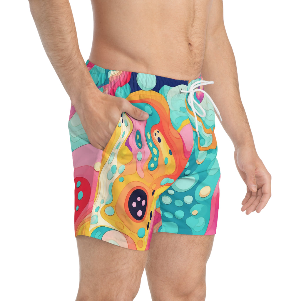 Pssy Watercolor Swim Trunk