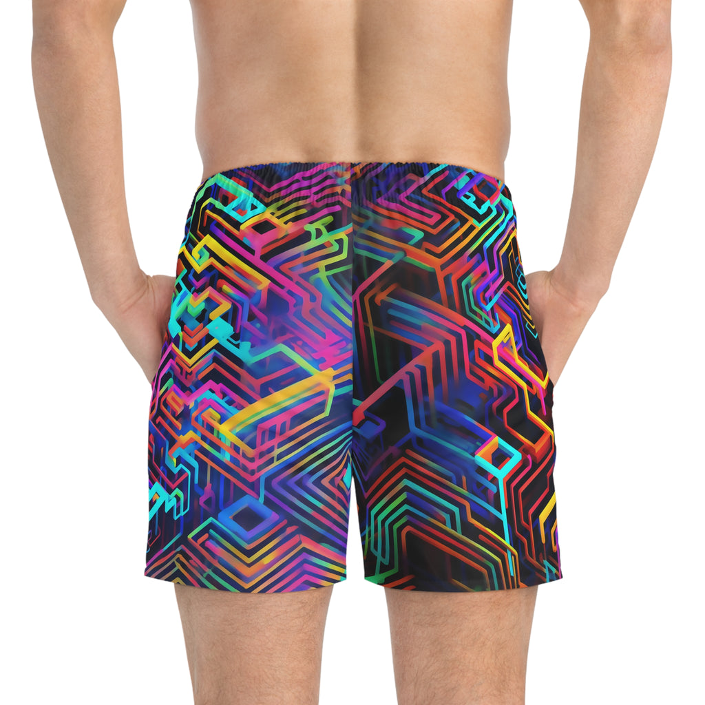 Pssy Glitch Swim Trunk