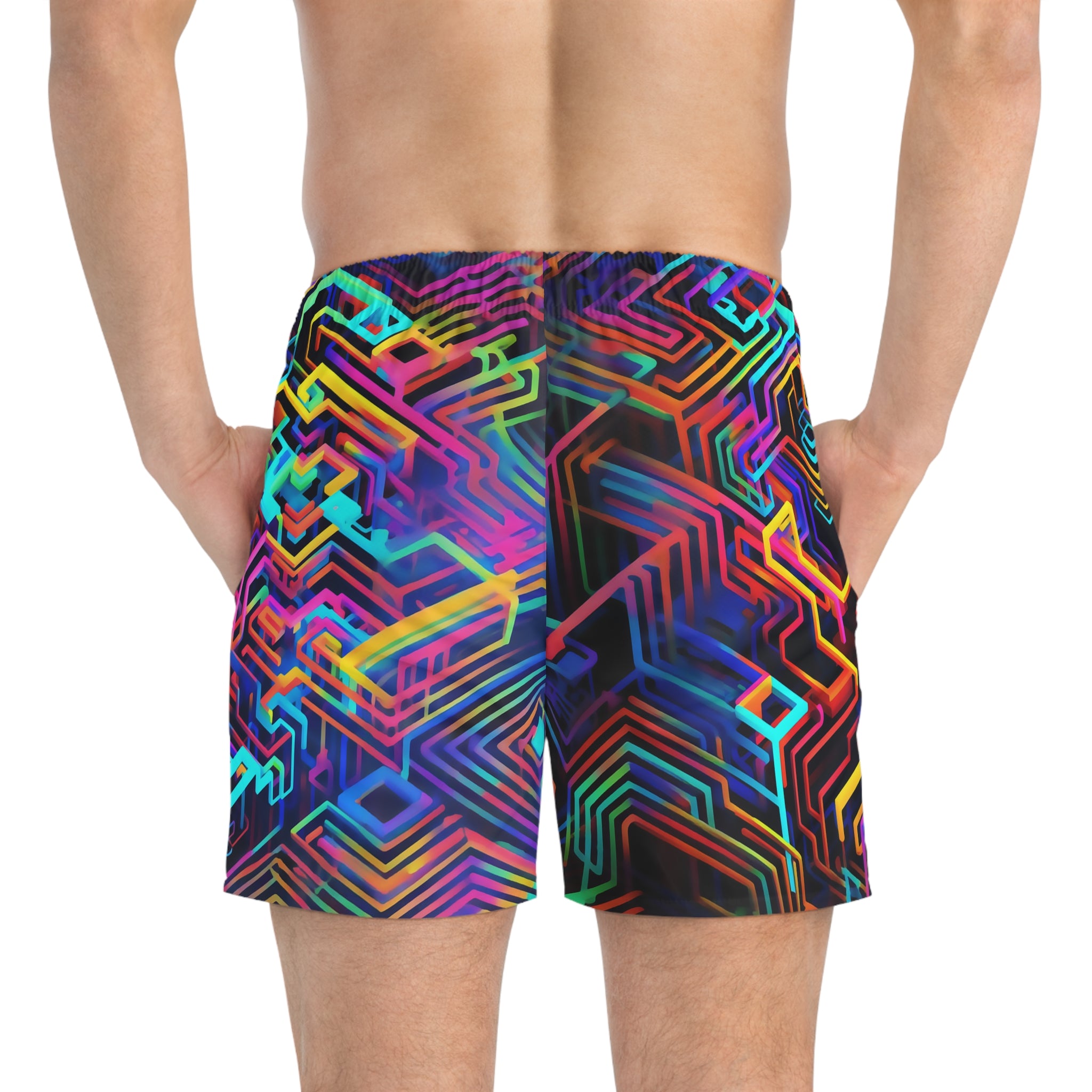 Pssy Glitch Swim Trunk