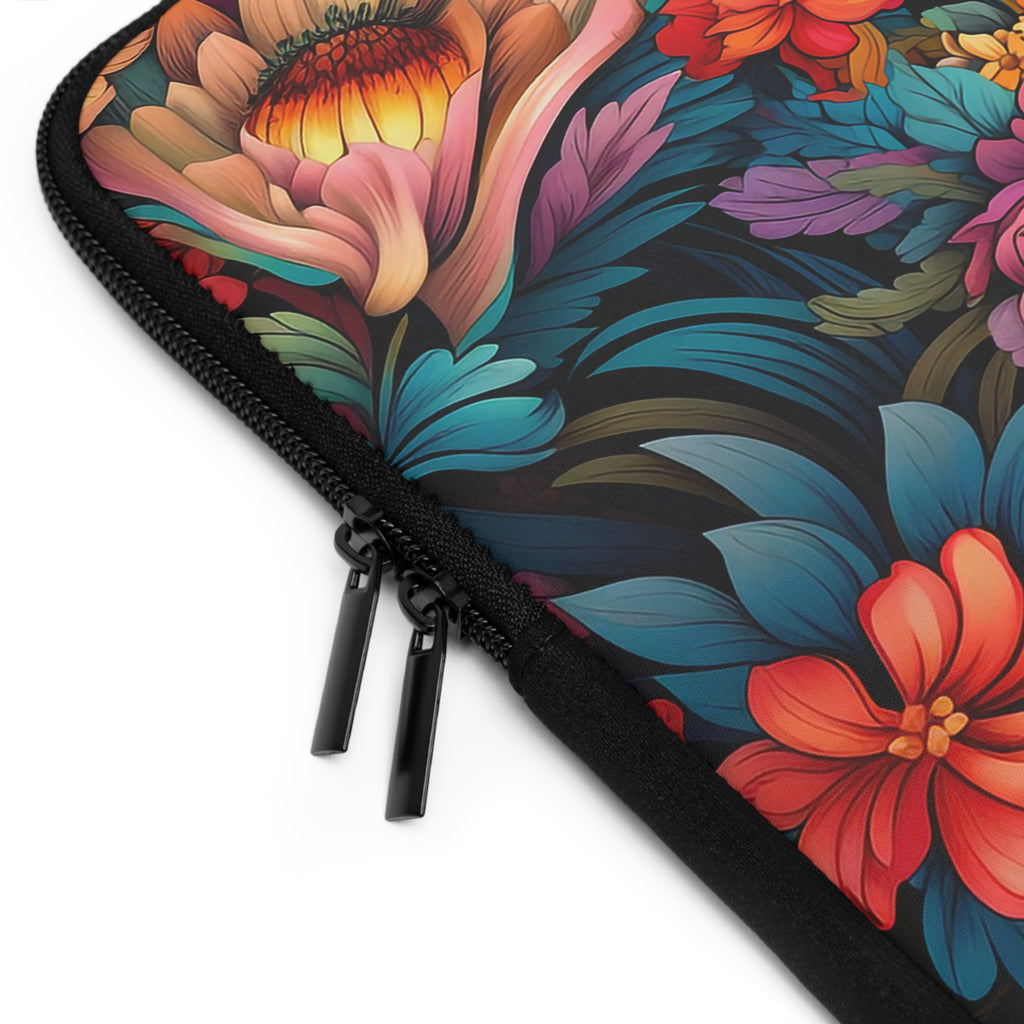 Japanese Flowers Laptop Sleeve