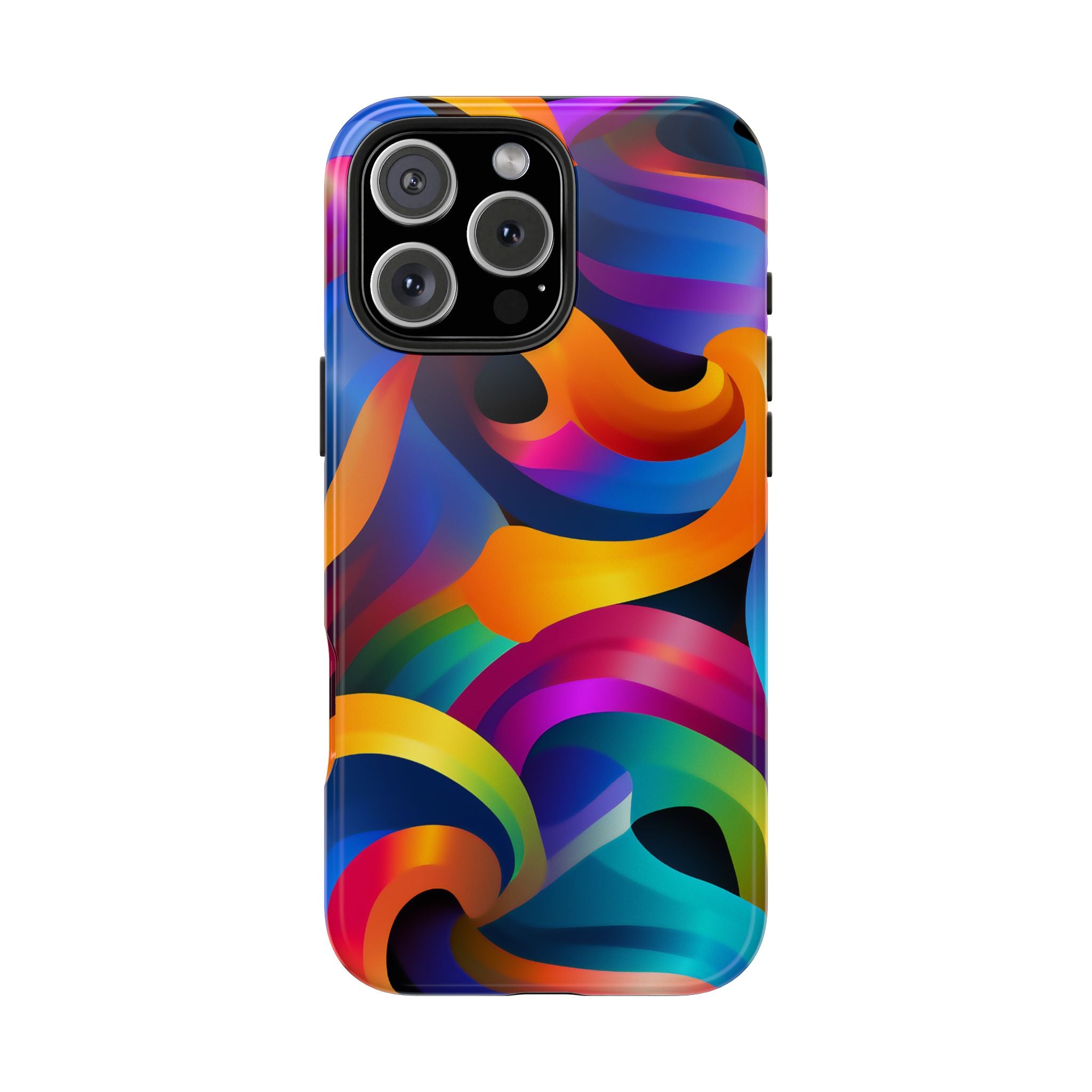 Colorful Waves Phone Case