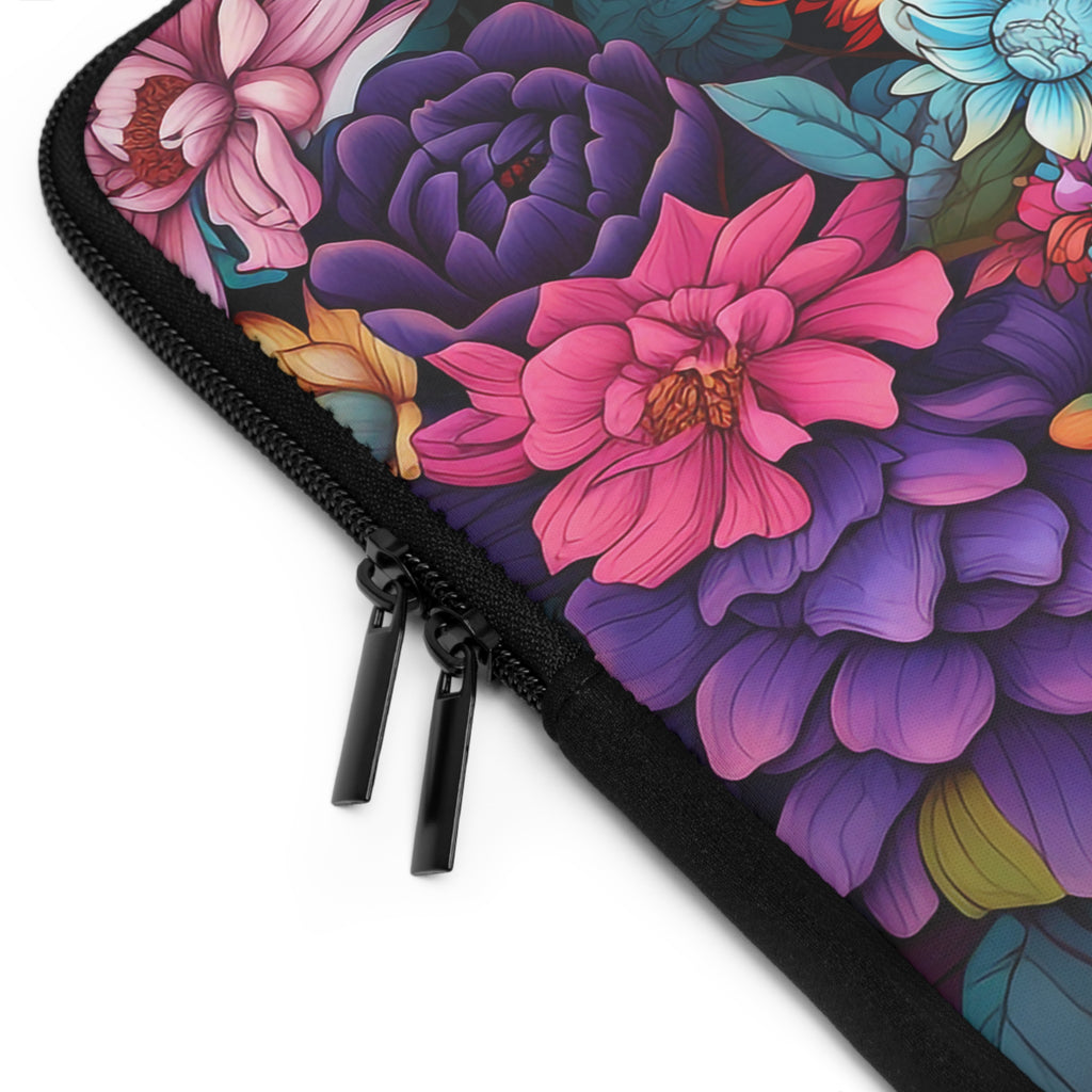 Japanese Flowers Laptop Sleeve