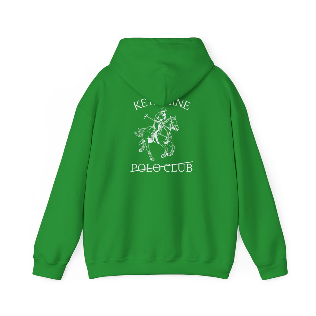 Ketamine Polo Club Hoodie | Dark Skull Rider Graphic