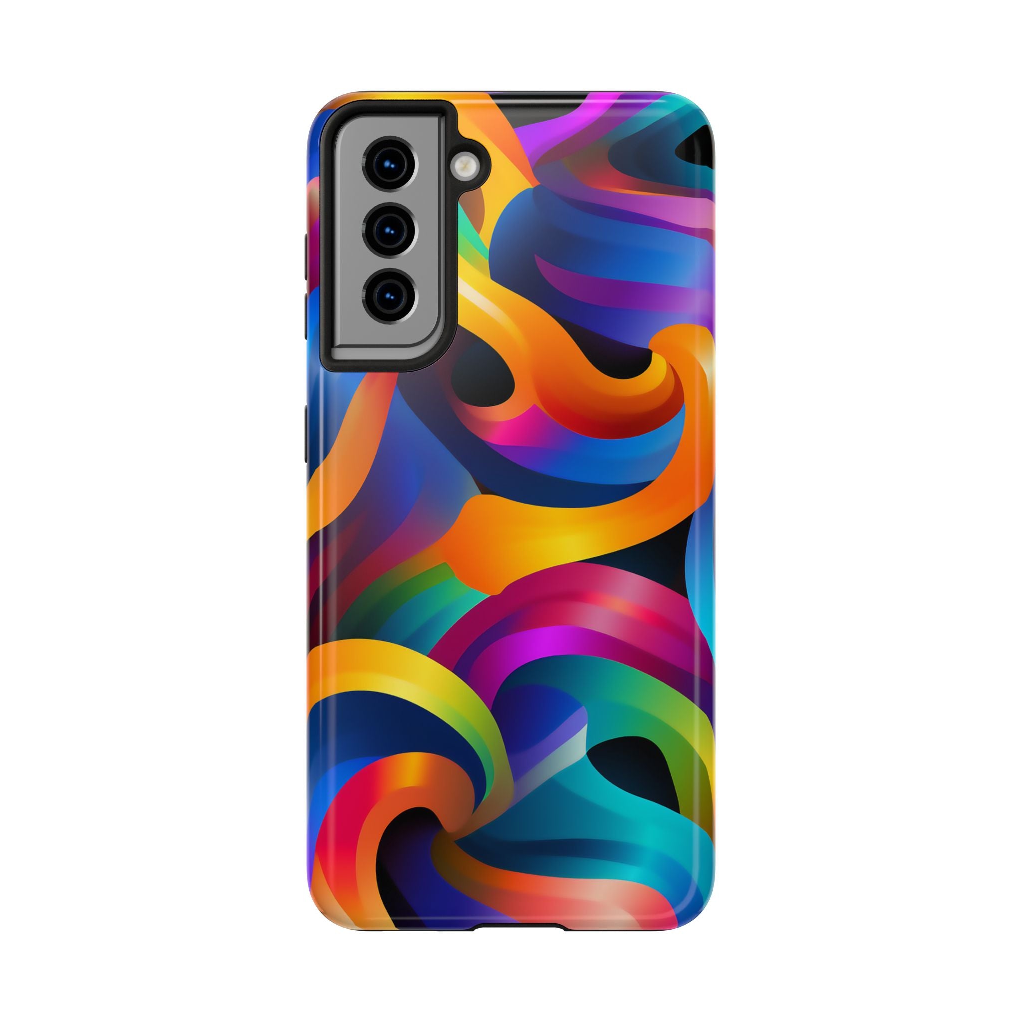 Colorful Waves Phone Case