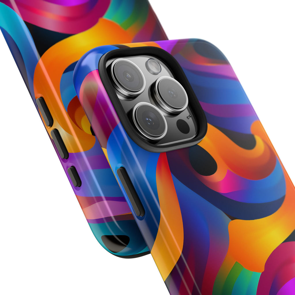 Colorful Waves Phone Case