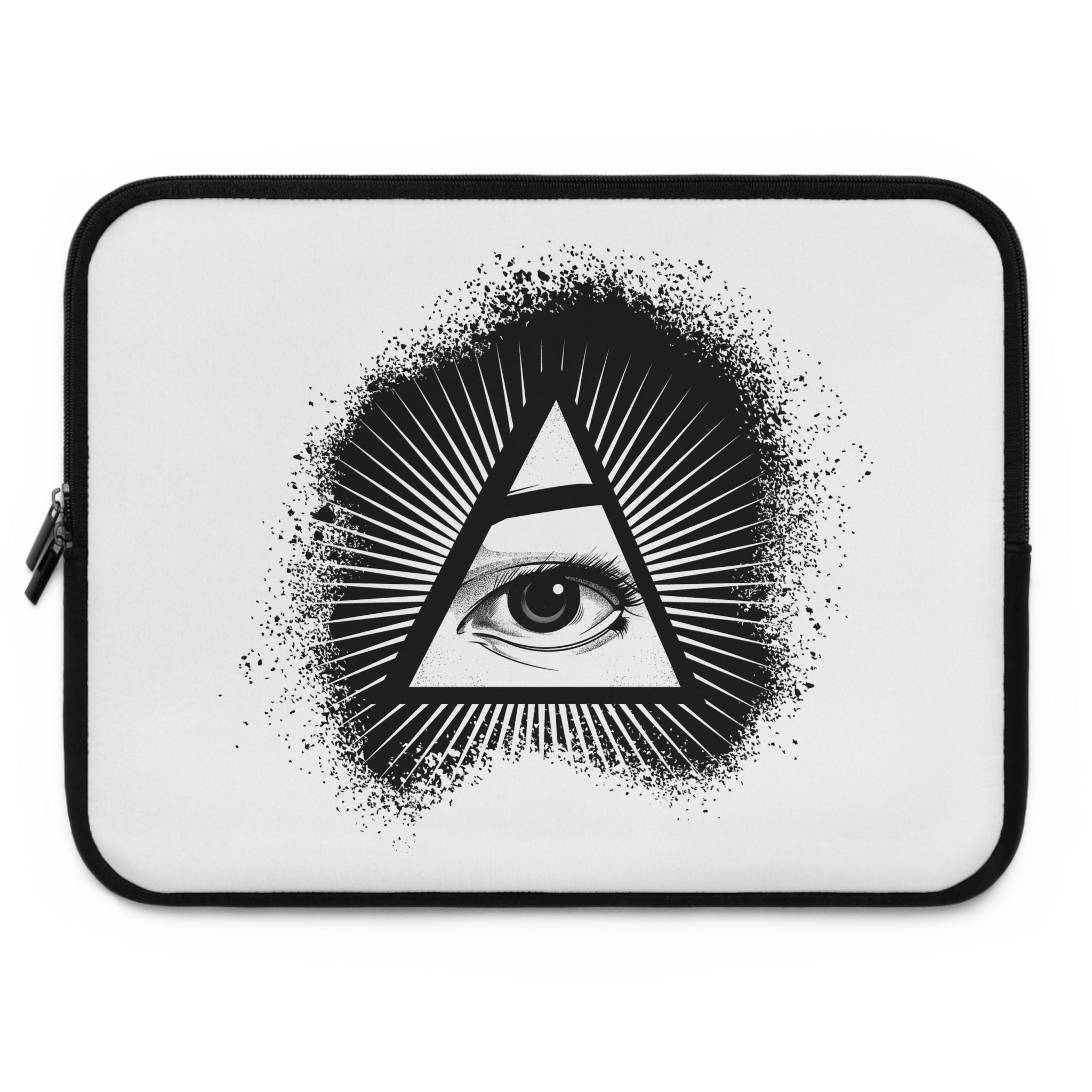 Illuminati White Laptop Sleeve