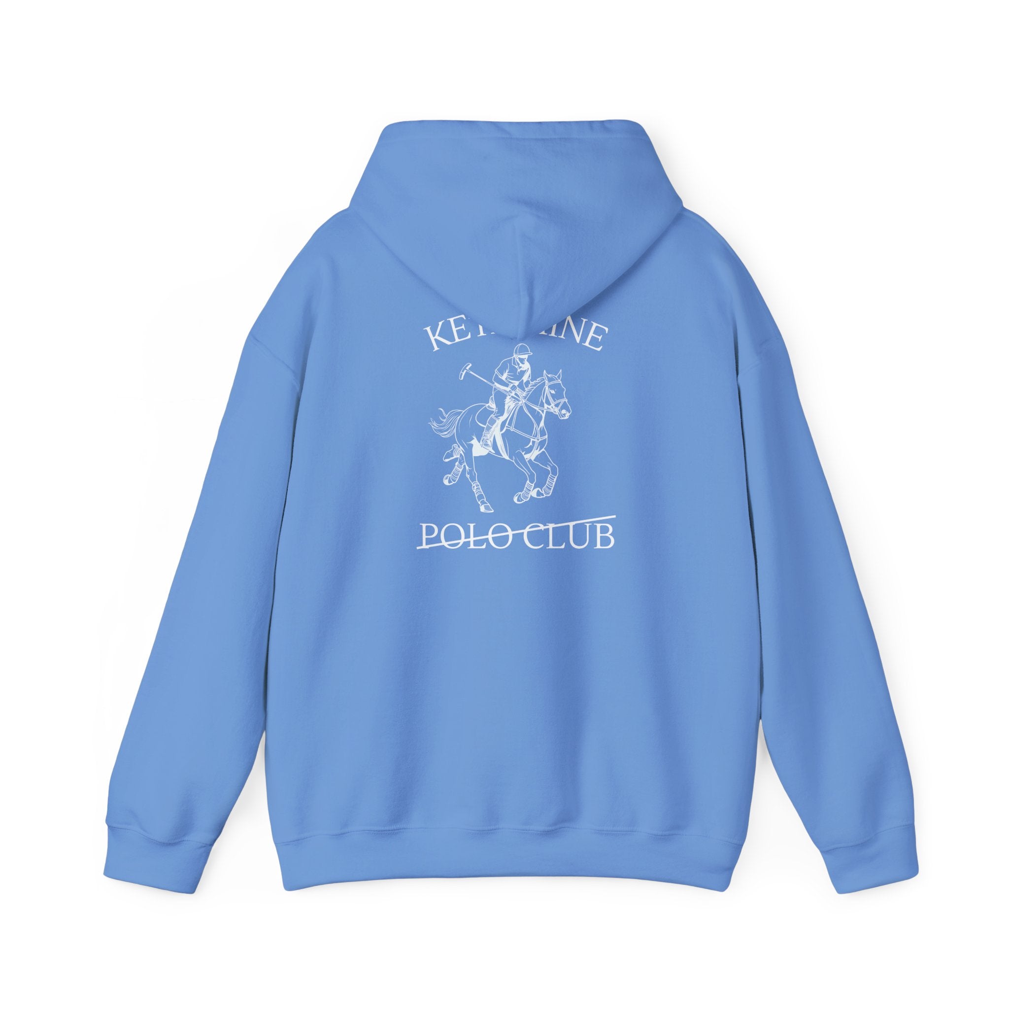 Ketamine Polo Club Hoodie | Dark Skull Rider Graphic