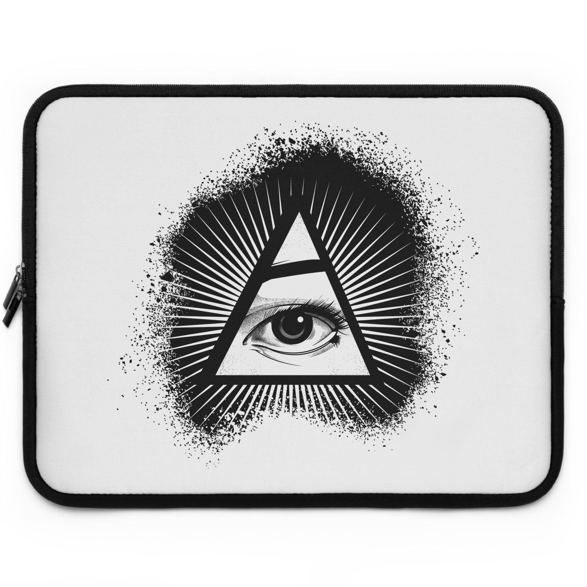 Illuminati White Laptop Sleeve