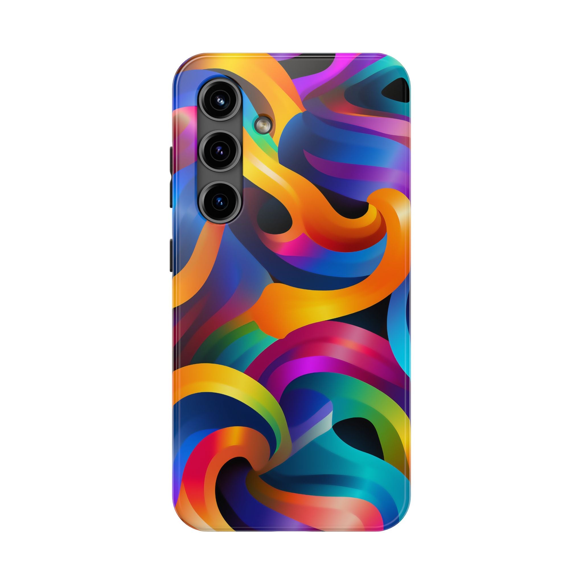 Colorful Waves Phone Case