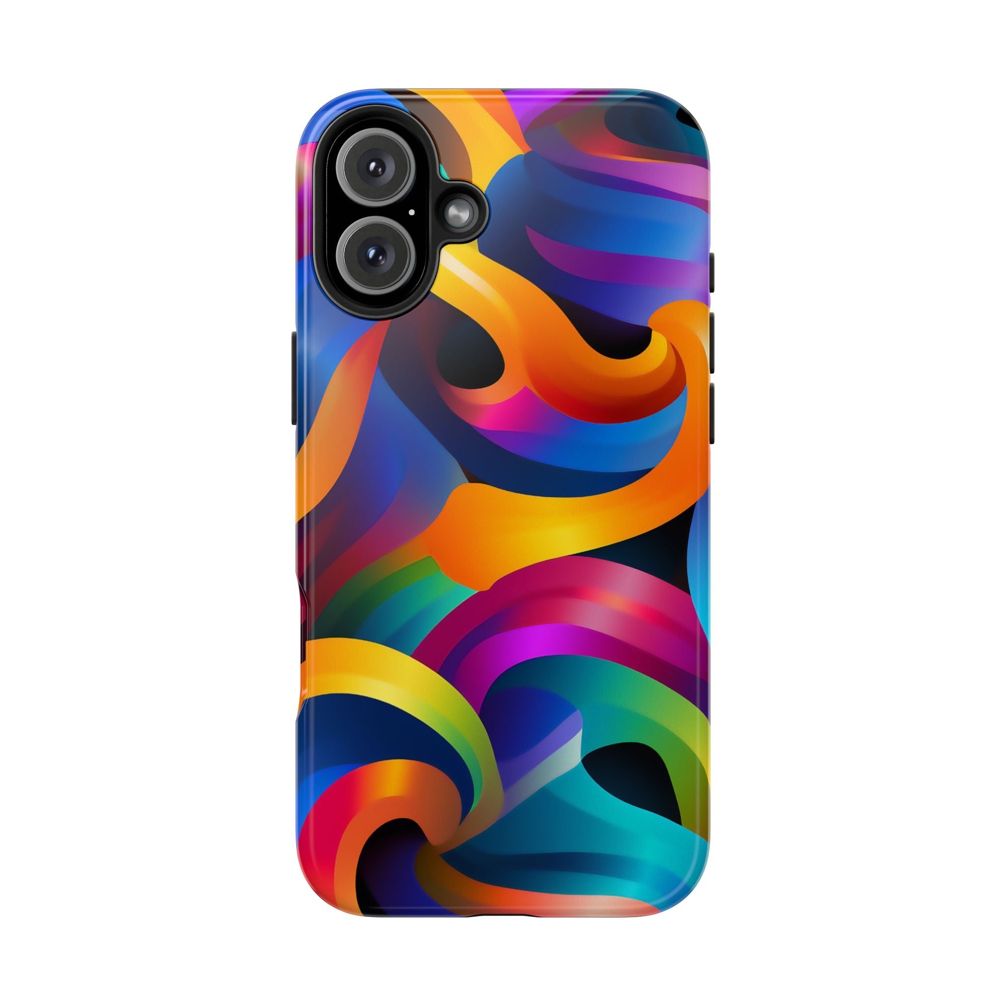 Colorful Waves Phone Case