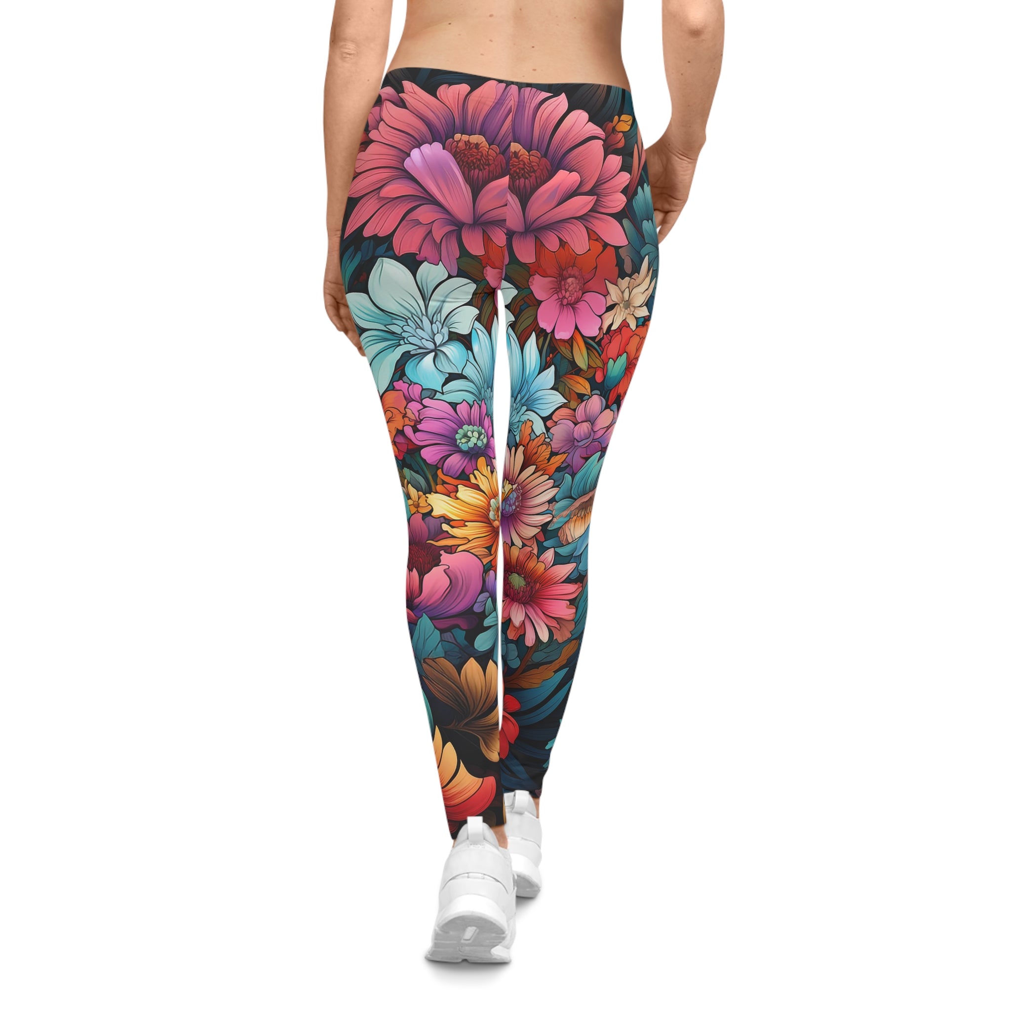Japanese Flowers Leggings