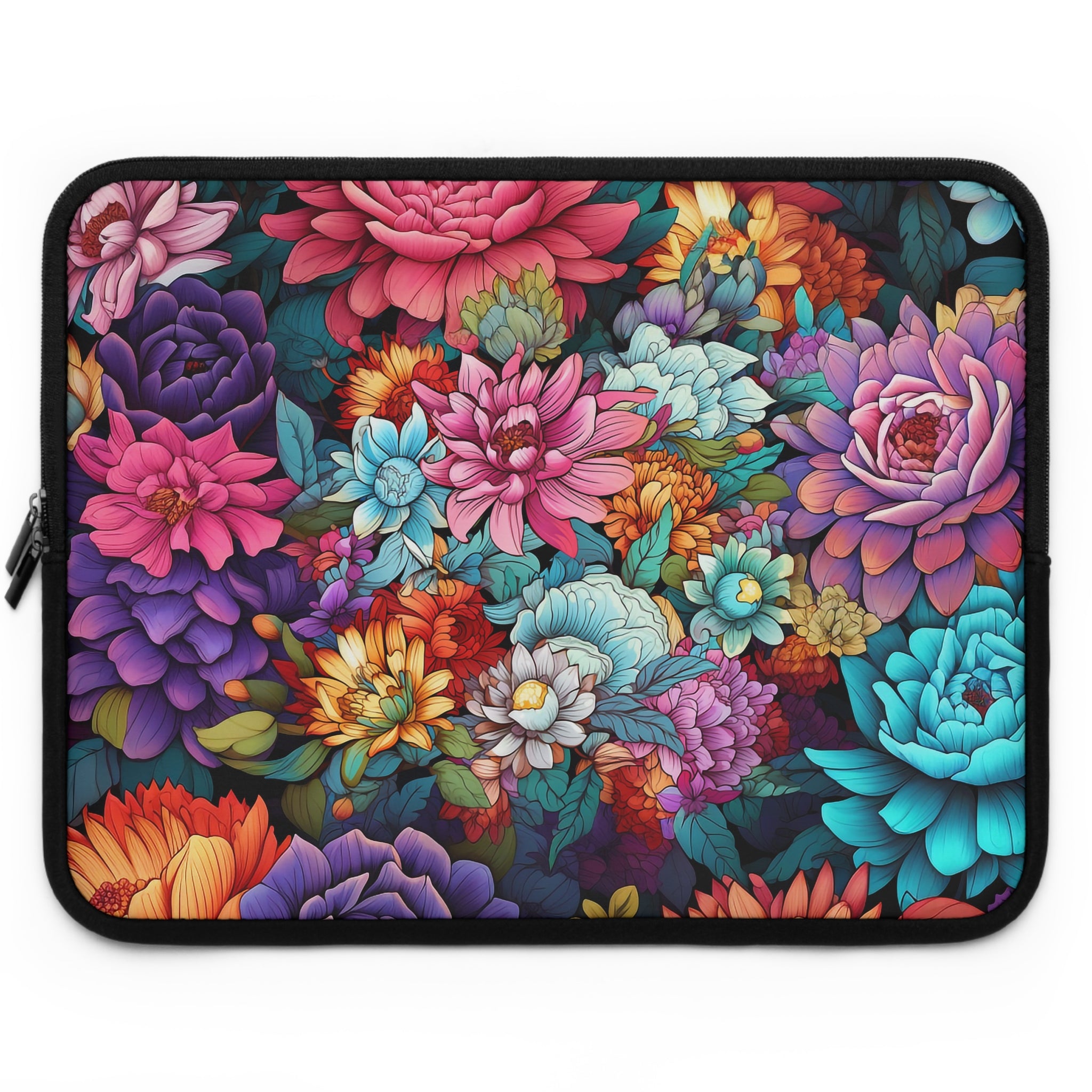 Japanese Flowers Laptop Sleeve