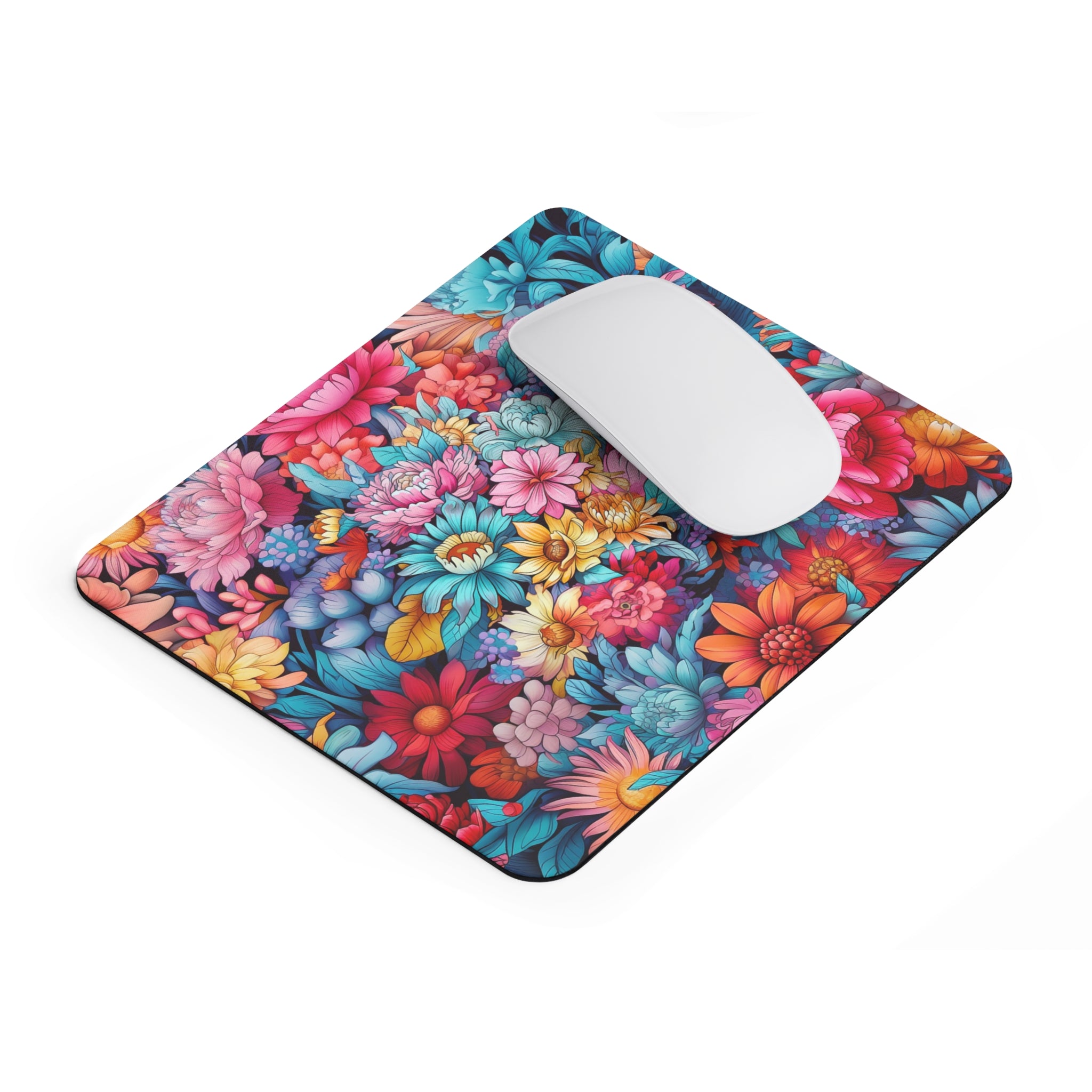 Japanese Flowers Mouse Pad