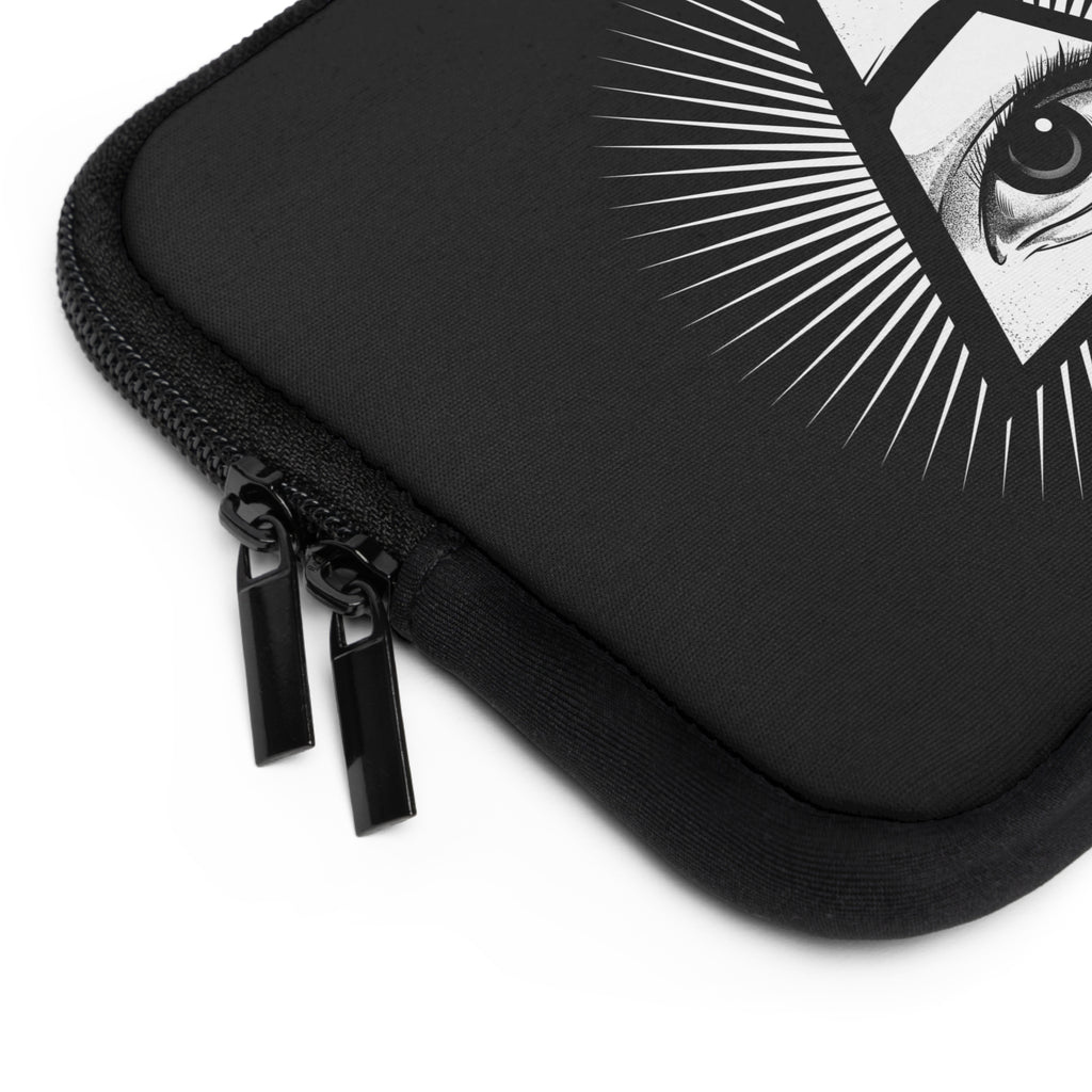 Illuminati Black Laptop Sleeve