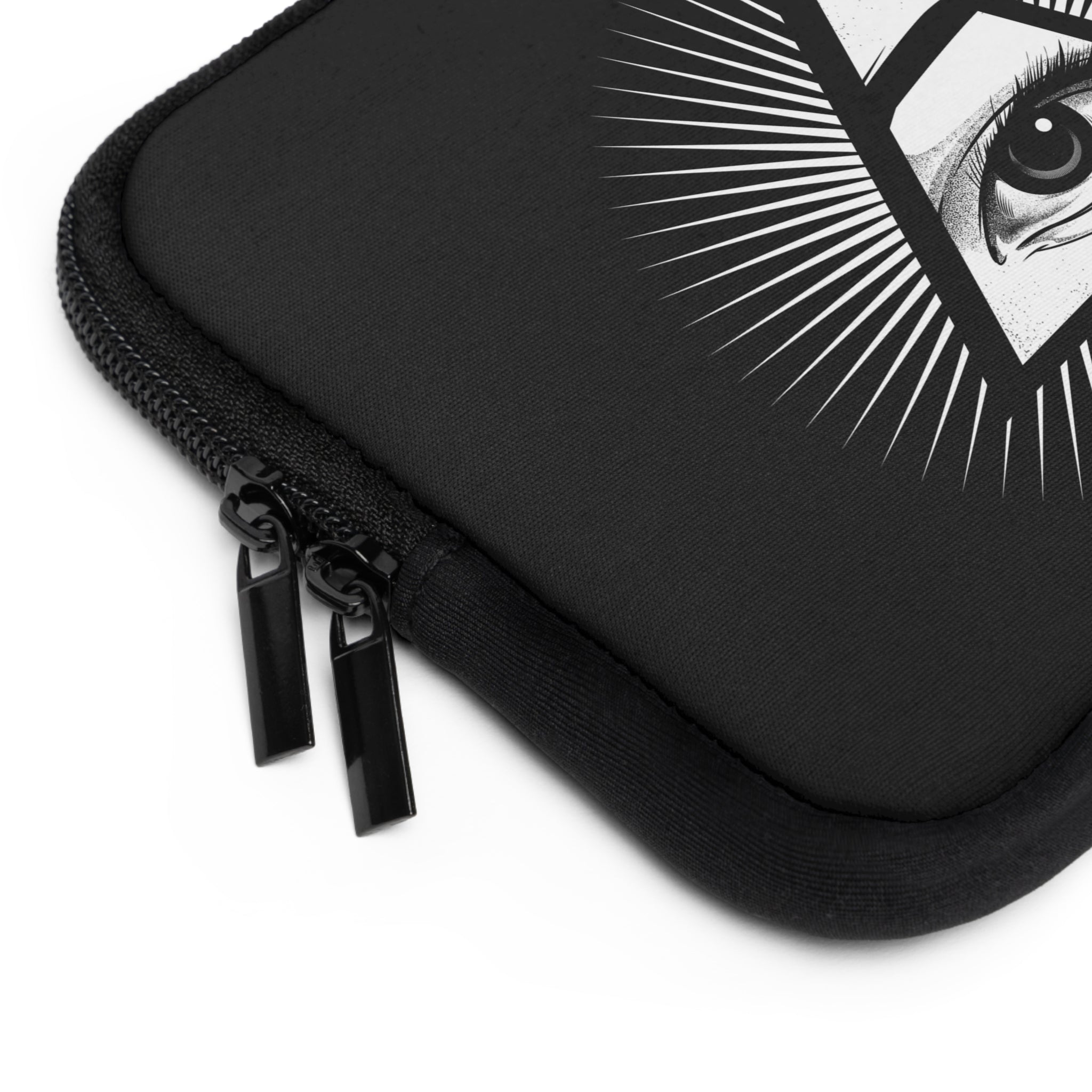 Illuminati Black Laptop Sleeve