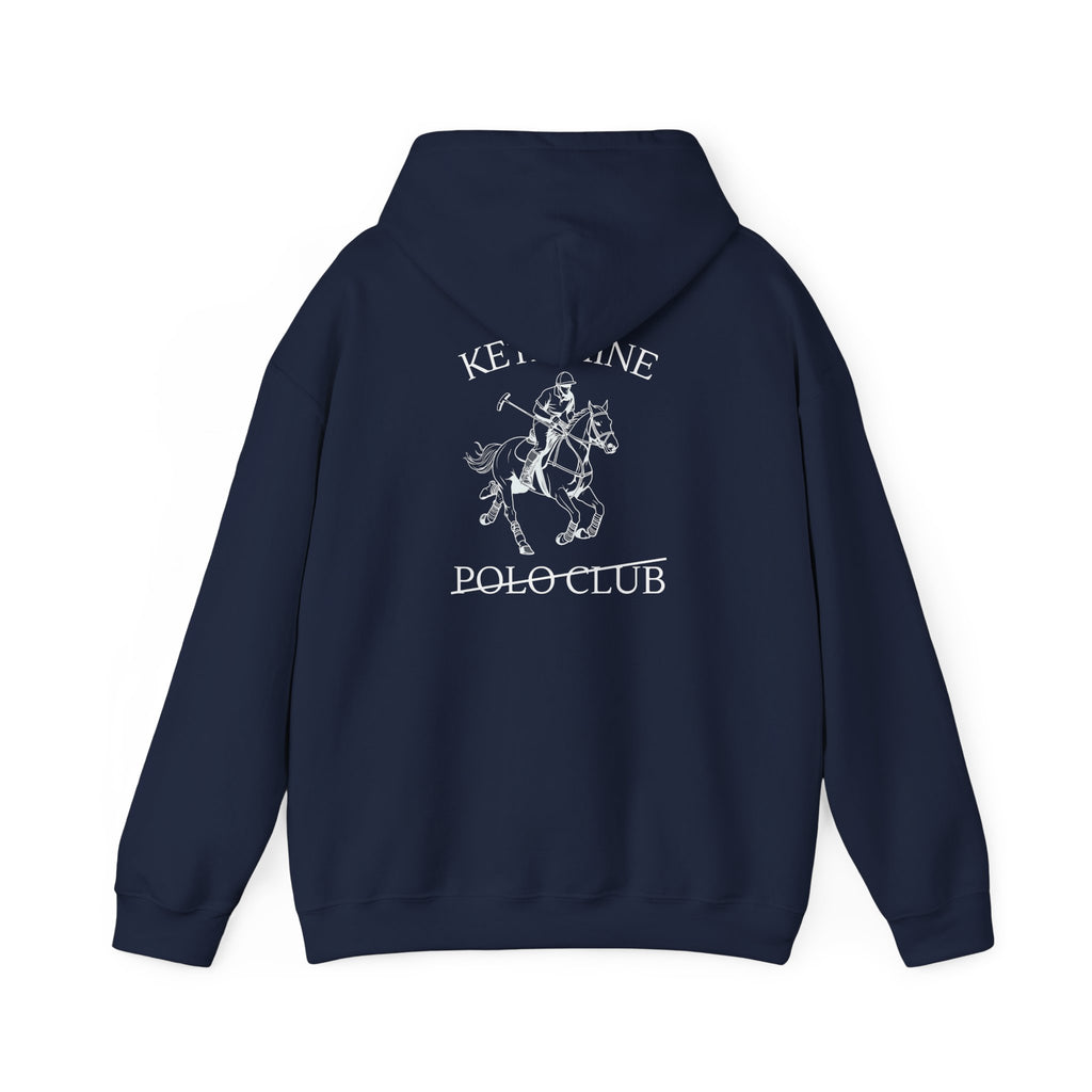Ketamine Polo Club Hoodie | Dark Skull Rider Graphic
