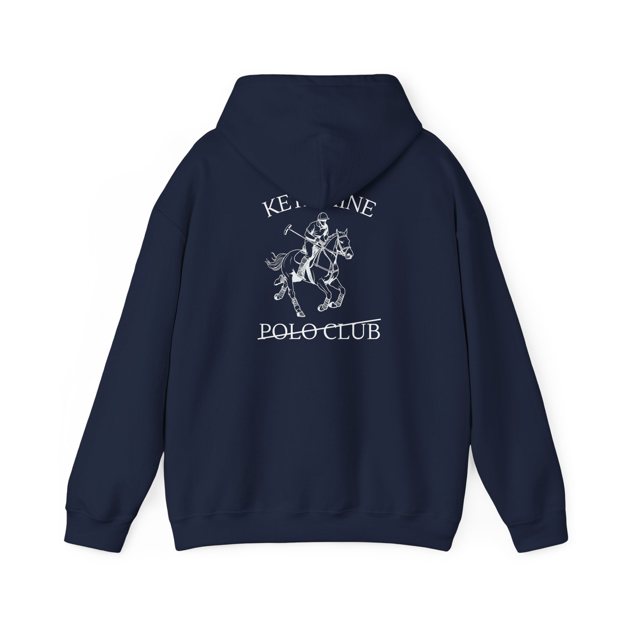 Ketamine Polo Club Hoodie | Dark Skull Rider Graphic