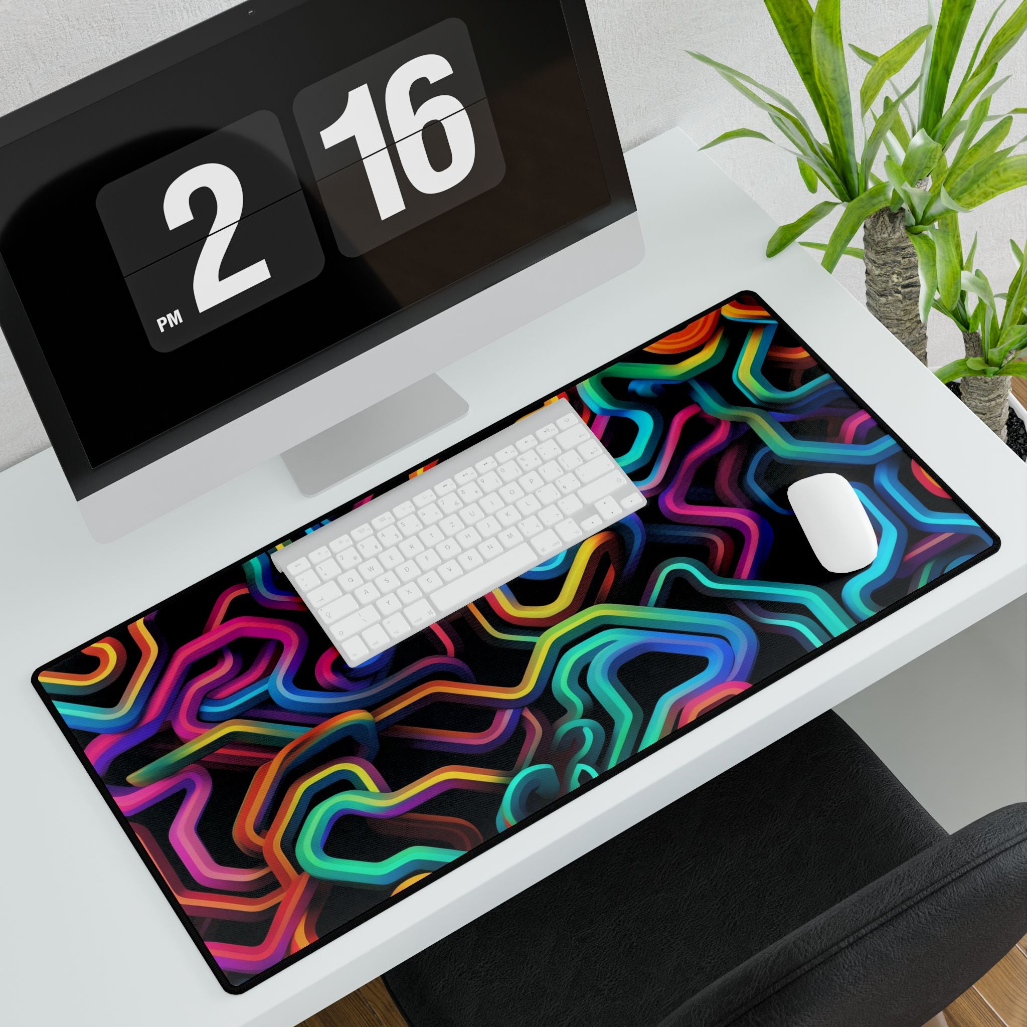 Psychedelic Labyrinth Desk Matt