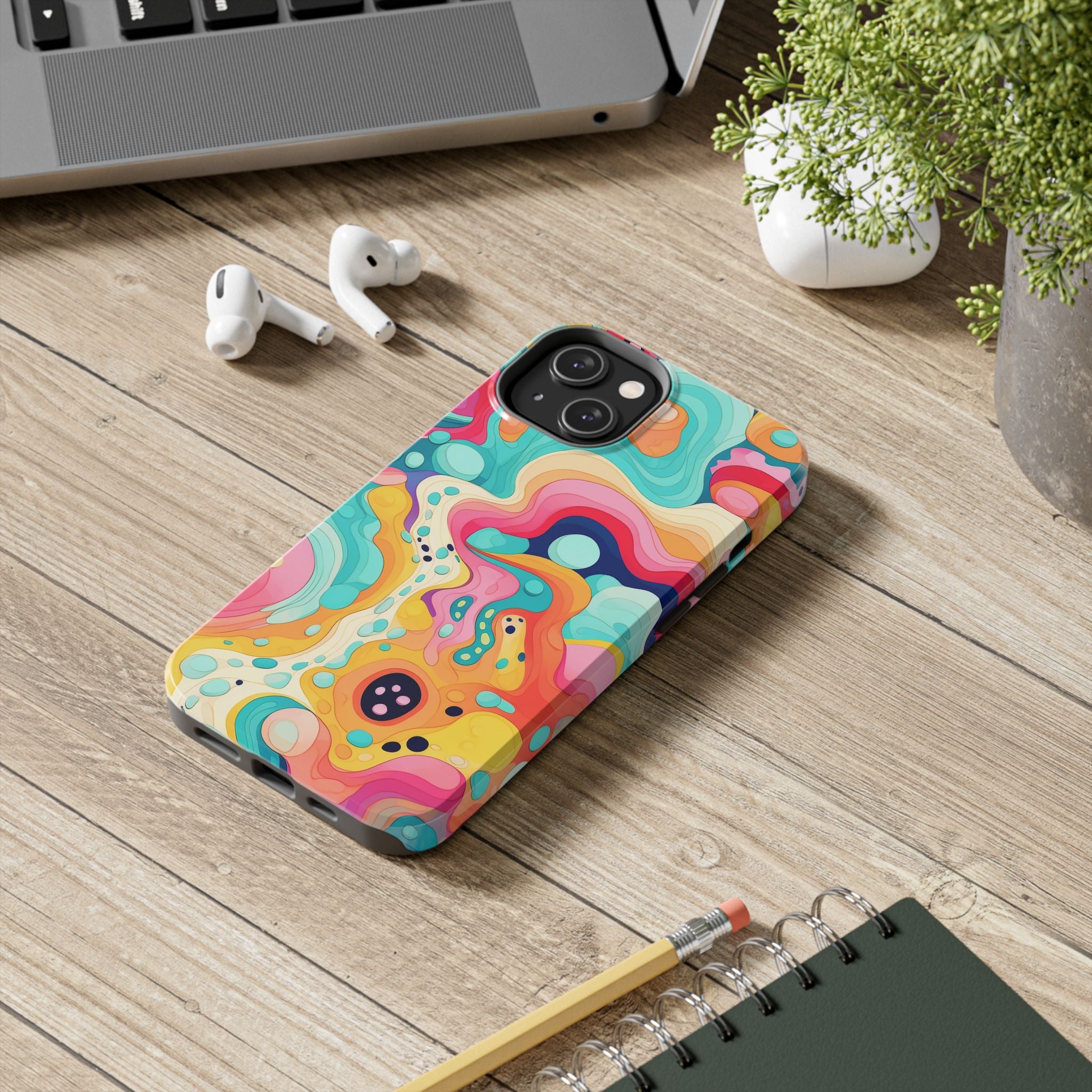 Pssy Watercolor Phone Case
