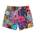 Japanese Flowers Swim Trunk