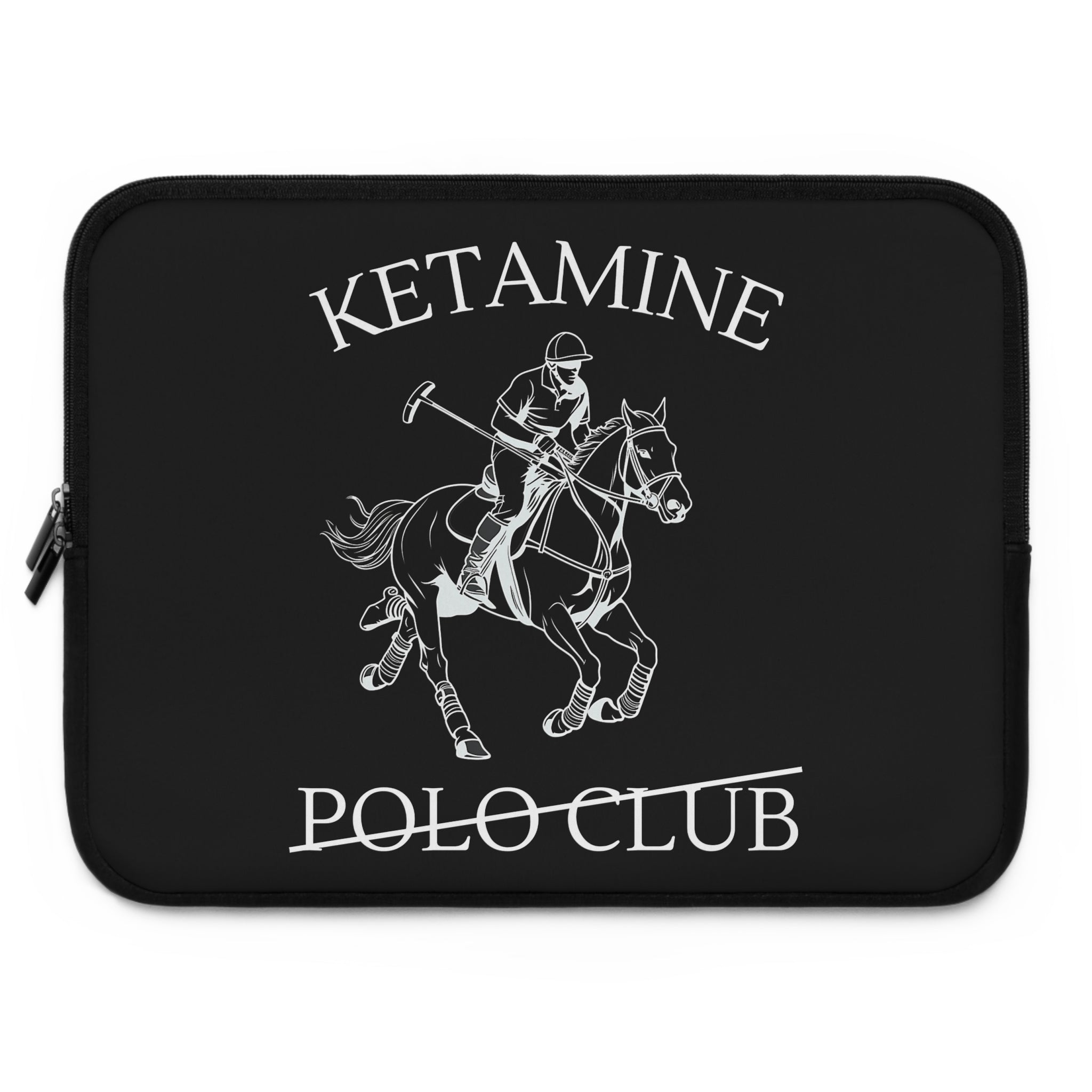 Ketamine Polo Club Laptop Sleeve Black